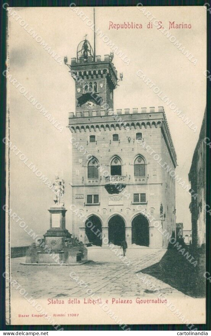 San Marino Palazzo Governativo Cartolina MQ5325 - Saint-Marin