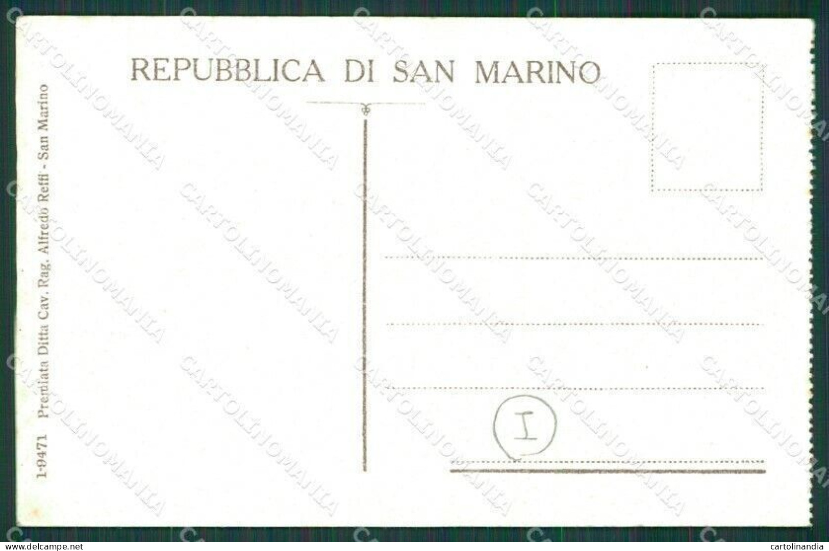 San Marino Cartolina QZ4695 - Saint-Marin