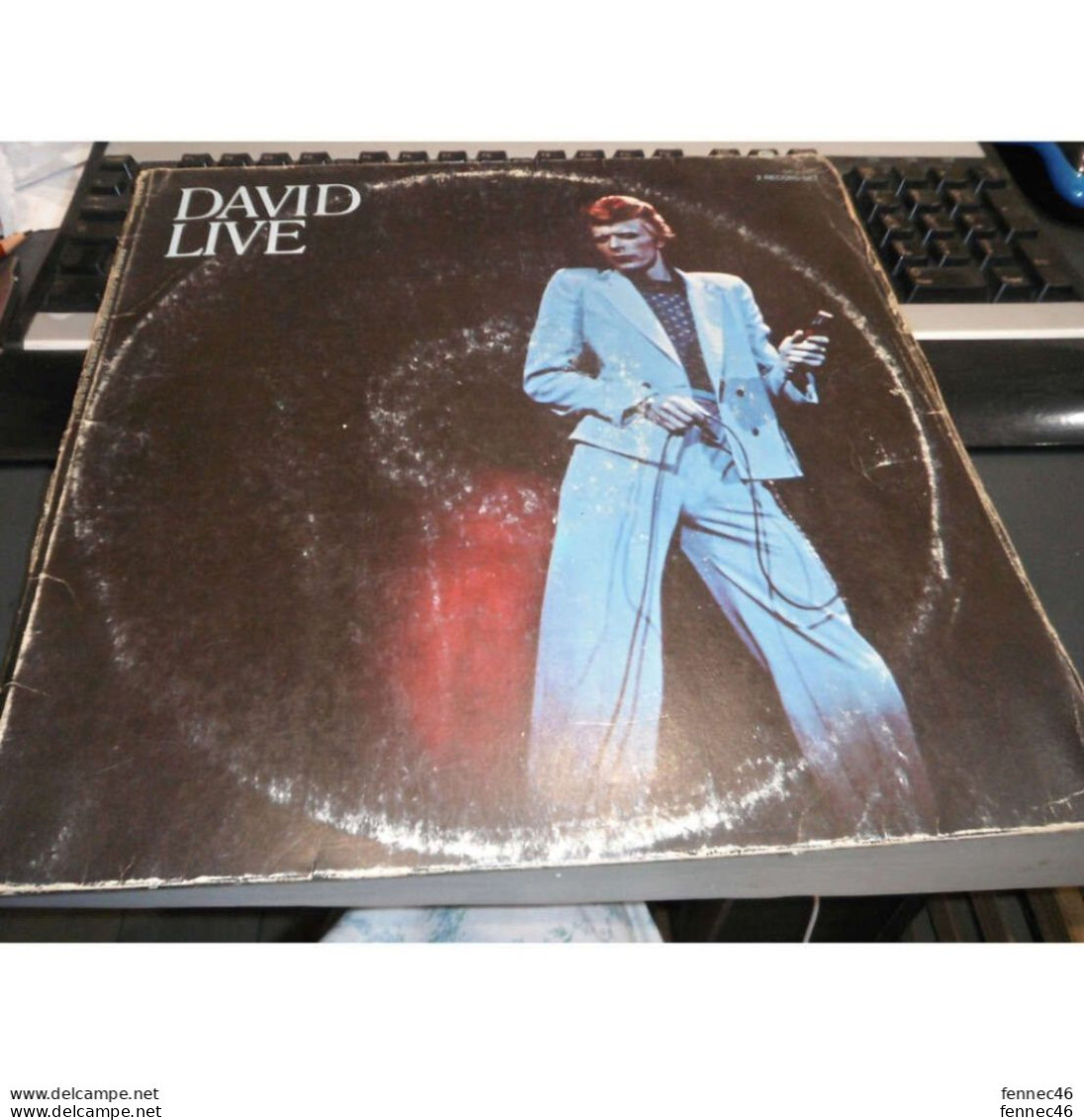 * Vinyle  2X33T (Double Album)  -  DAVID BOWIE  - David Live - Otros - Canción Inglesa