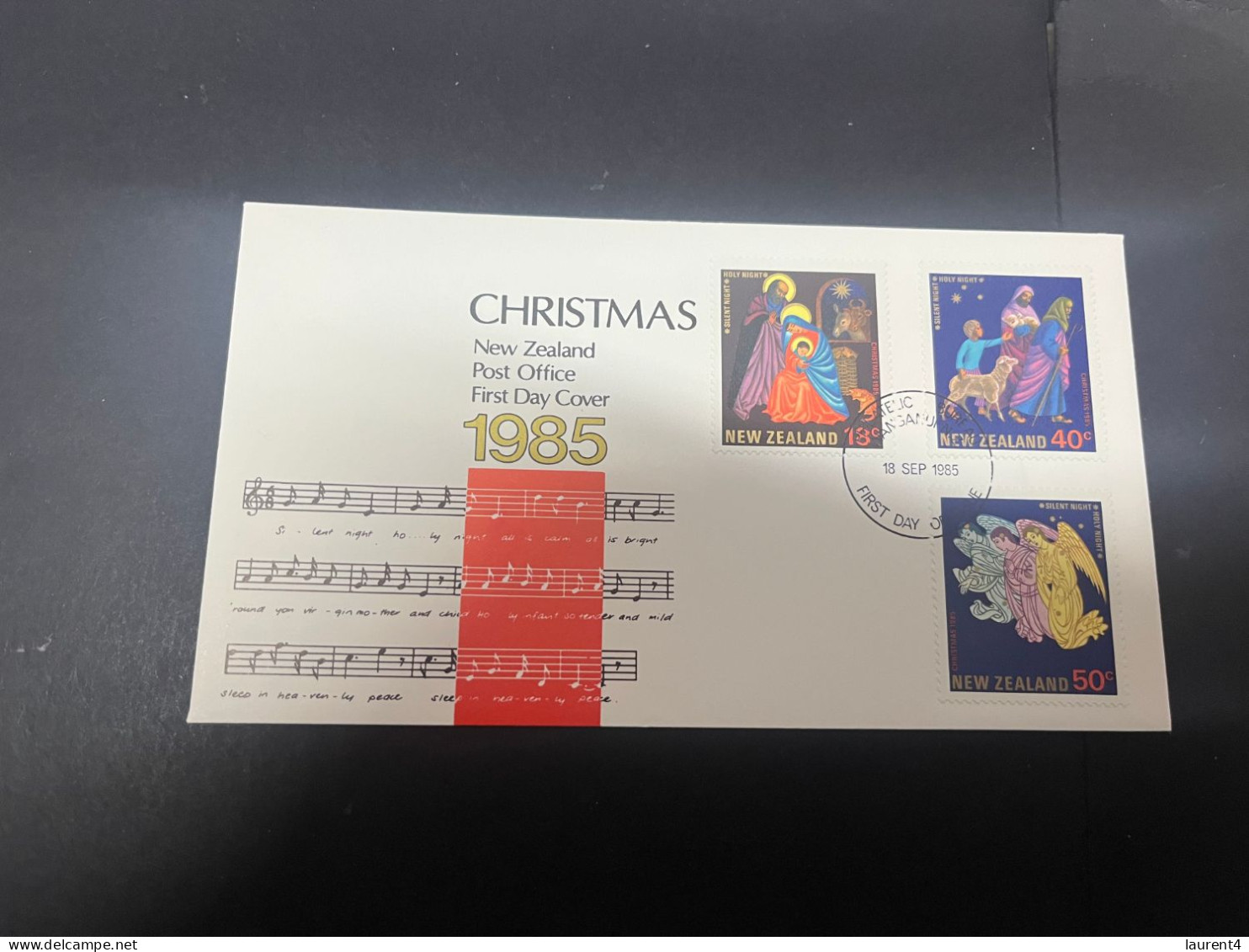 14-4-2024 (2 Z 4) FDC - New Zealand - 1985 - Christmas - FDC