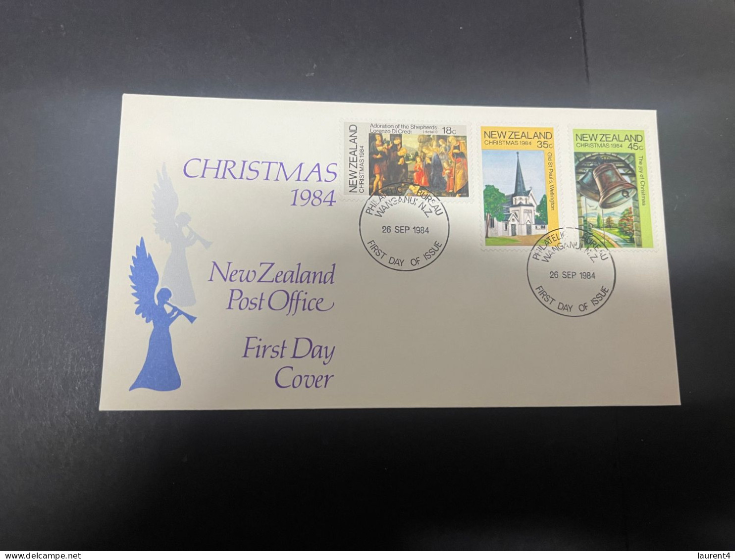 14-4-2024 (2 Z 4) FDC - New Zealand - 1984 - Christmas - FDC