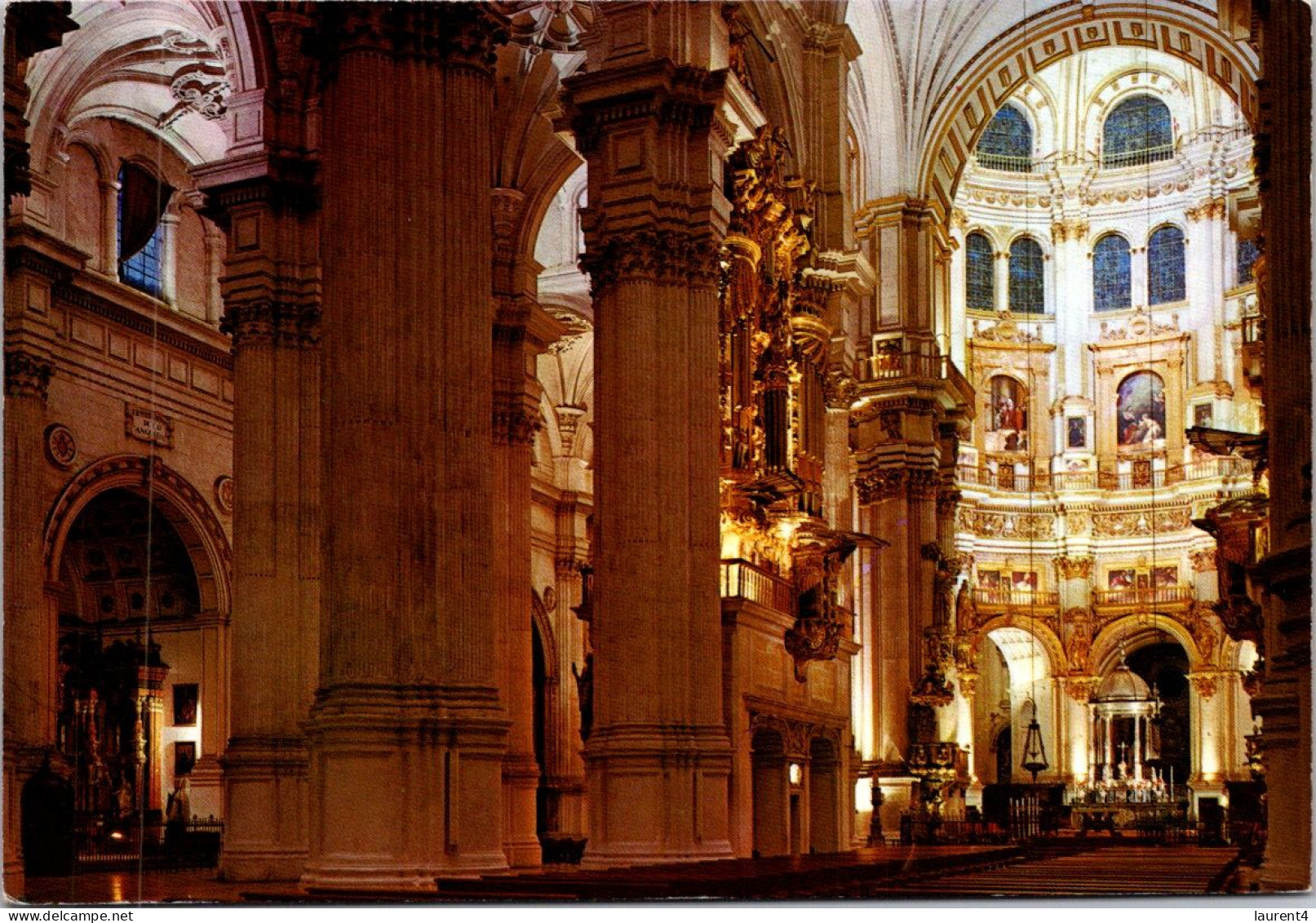 14-4-2024 (2 Z 5) Spain - Granada Cathedral (posted To France) - Churches & Cathedrals