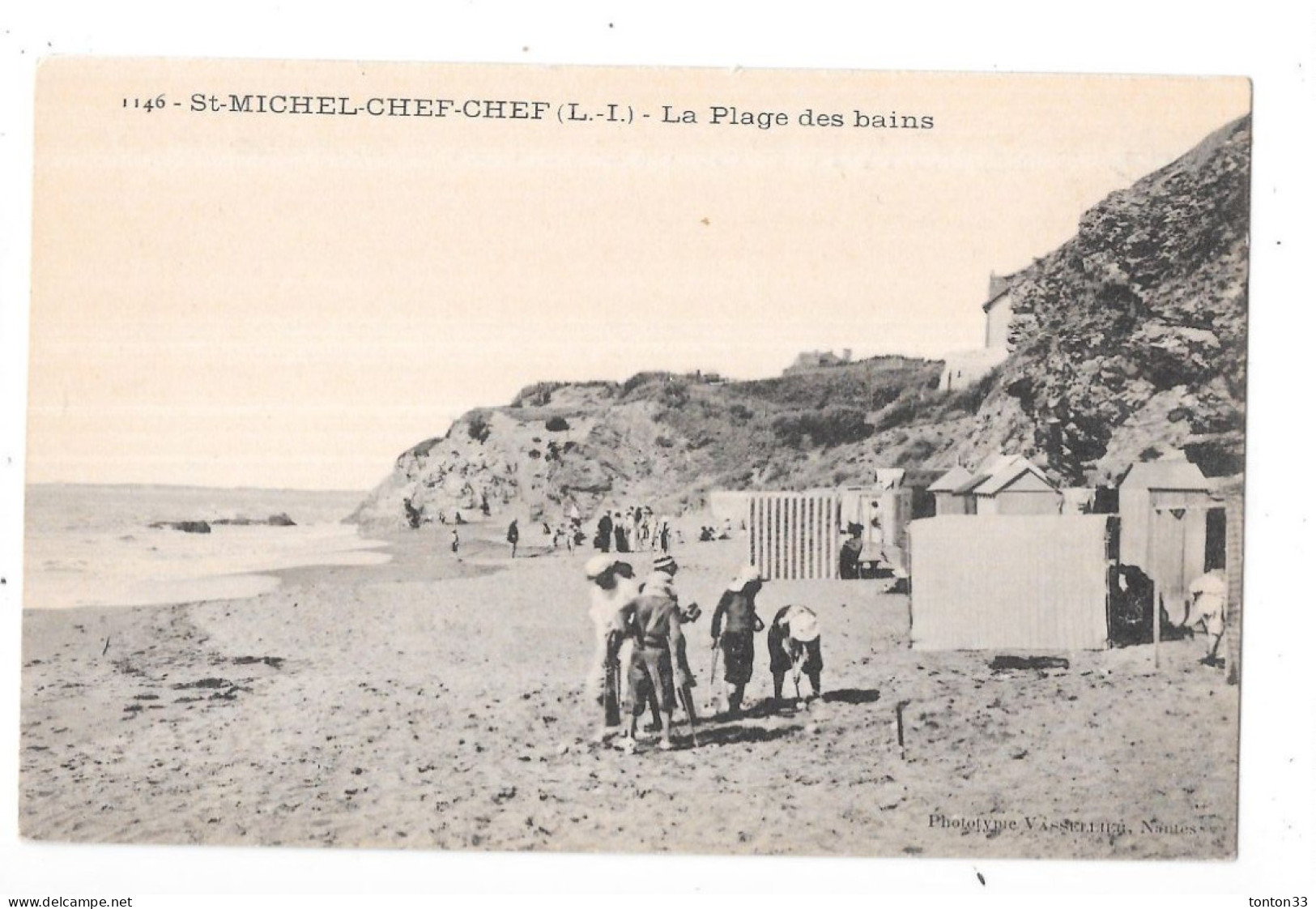 SAINT MICHEL CHEF CHEF  - 44 - La Plage Des Bains  - TOUL 6 - - Saint-Michel-Chef-Chef