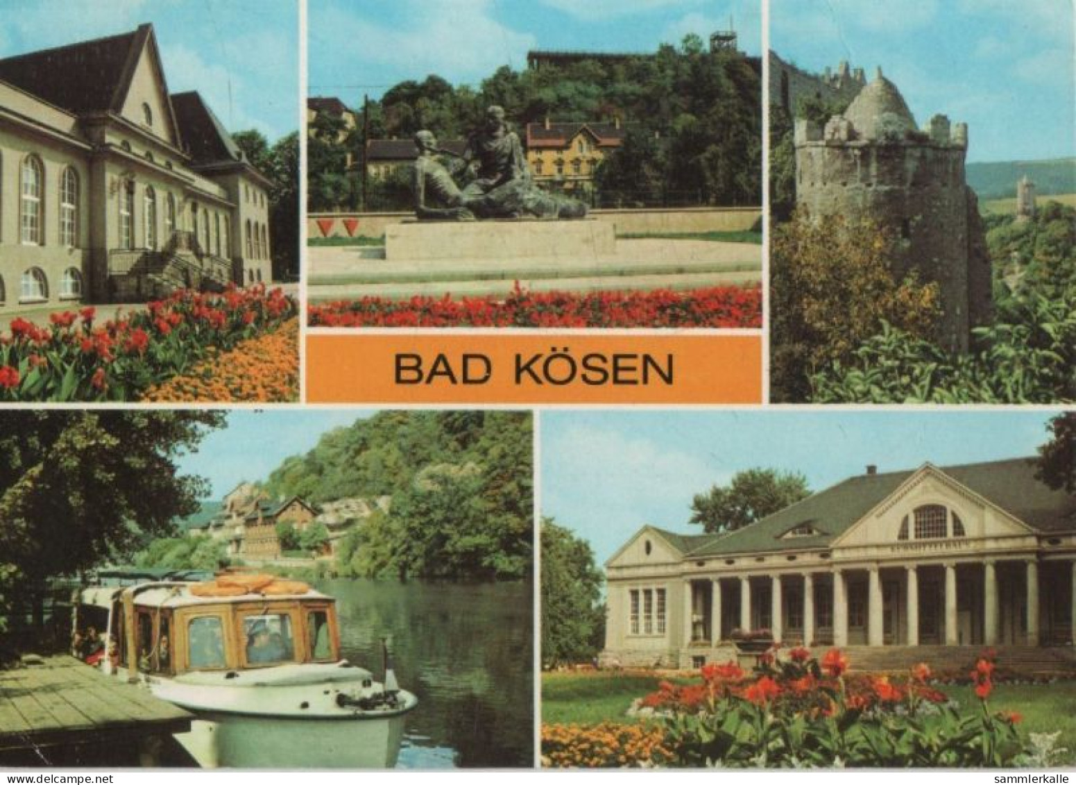 91837 - Bad Kösen - U.a. Rudelsburg - 1986 - Bad Koesen
