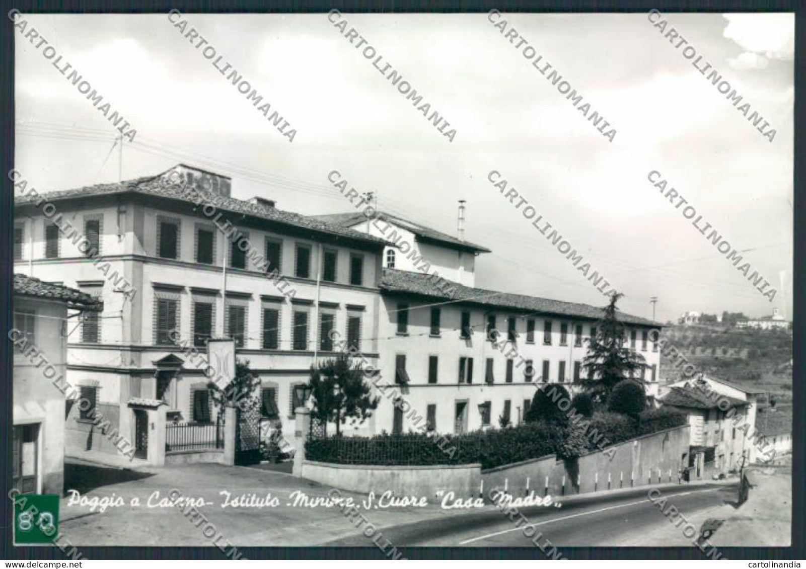 Prato Poggio Caiano ADESIVO Foto FG Cartolina MV0405 - Prato