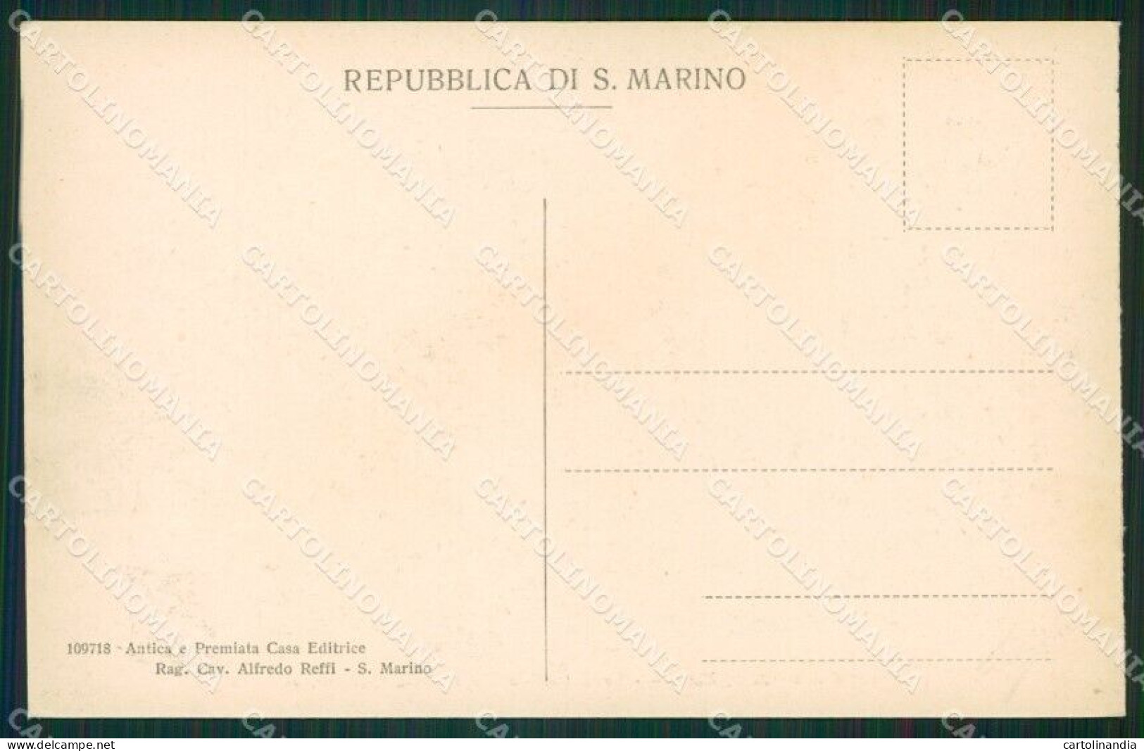 San Marino Cattedrale Palazzo Del Governo Cartolina MQ5479 - Saint-Marin