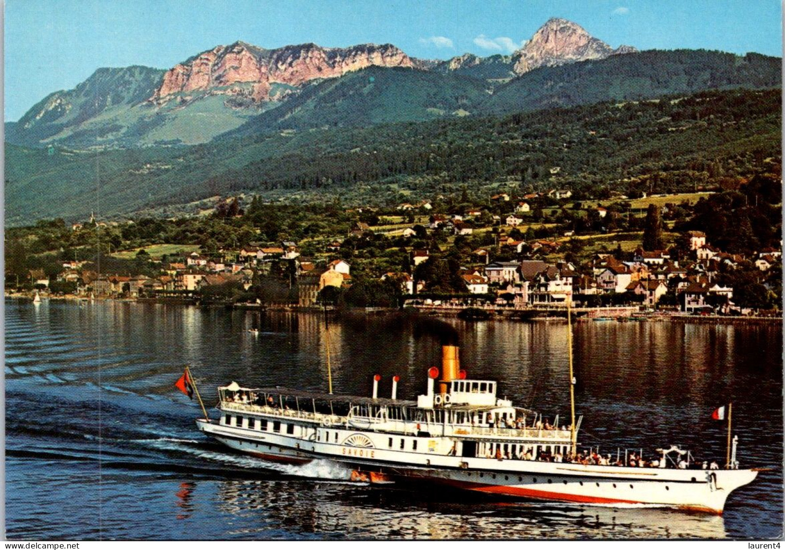 14-4-2024 (2 Z 5) France - Bâteau Du Lac Léman (posted 1982) - Visvangst