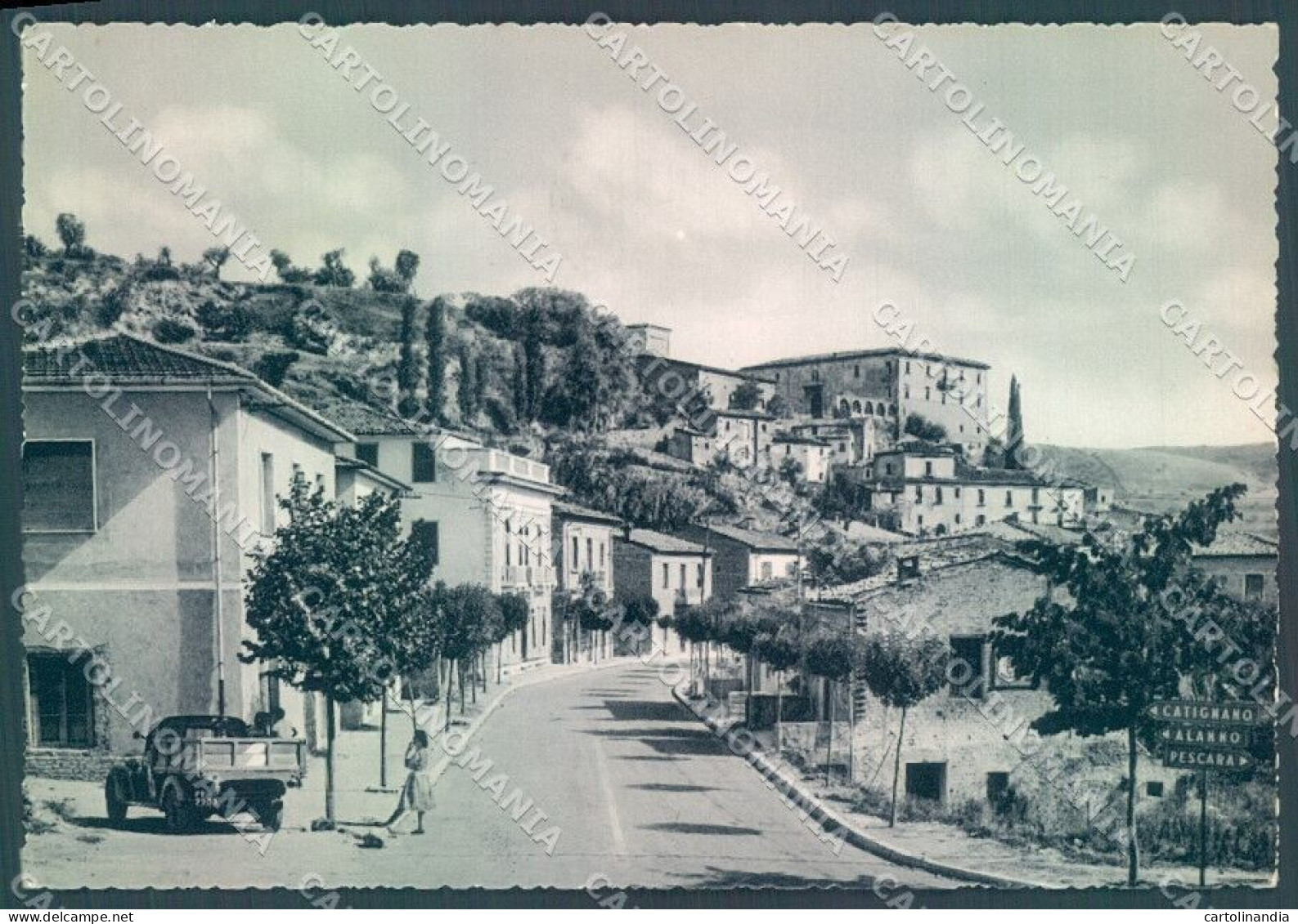 Pescara Torre Dei Passeri PIEGHINE Foto FG Cartolina JK1796 - Pescara