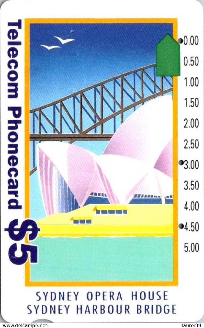 14-4-2024 - Phonecard - Australia  - (1 Phonecard) Opera House & Bridge - Australie