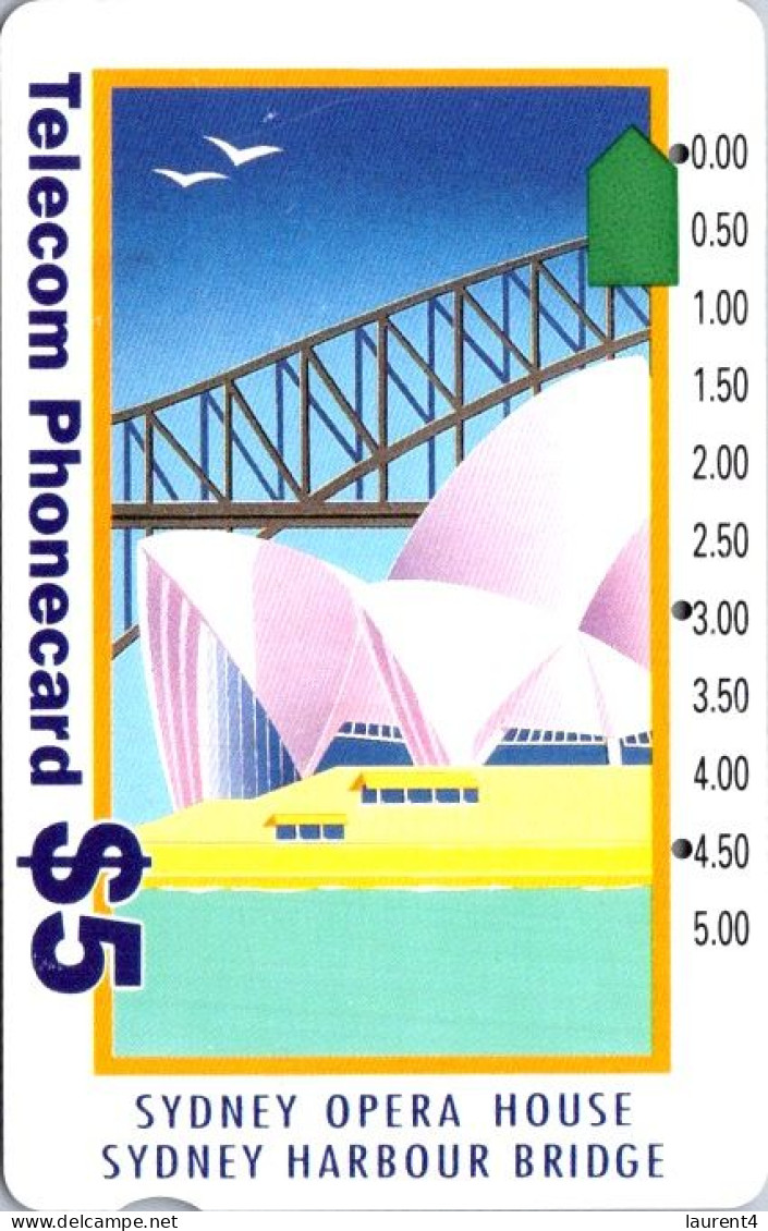 14-4-2024 - Phonecard - Australia  - (1 Phonecard) Opera House & Bridge - Australia