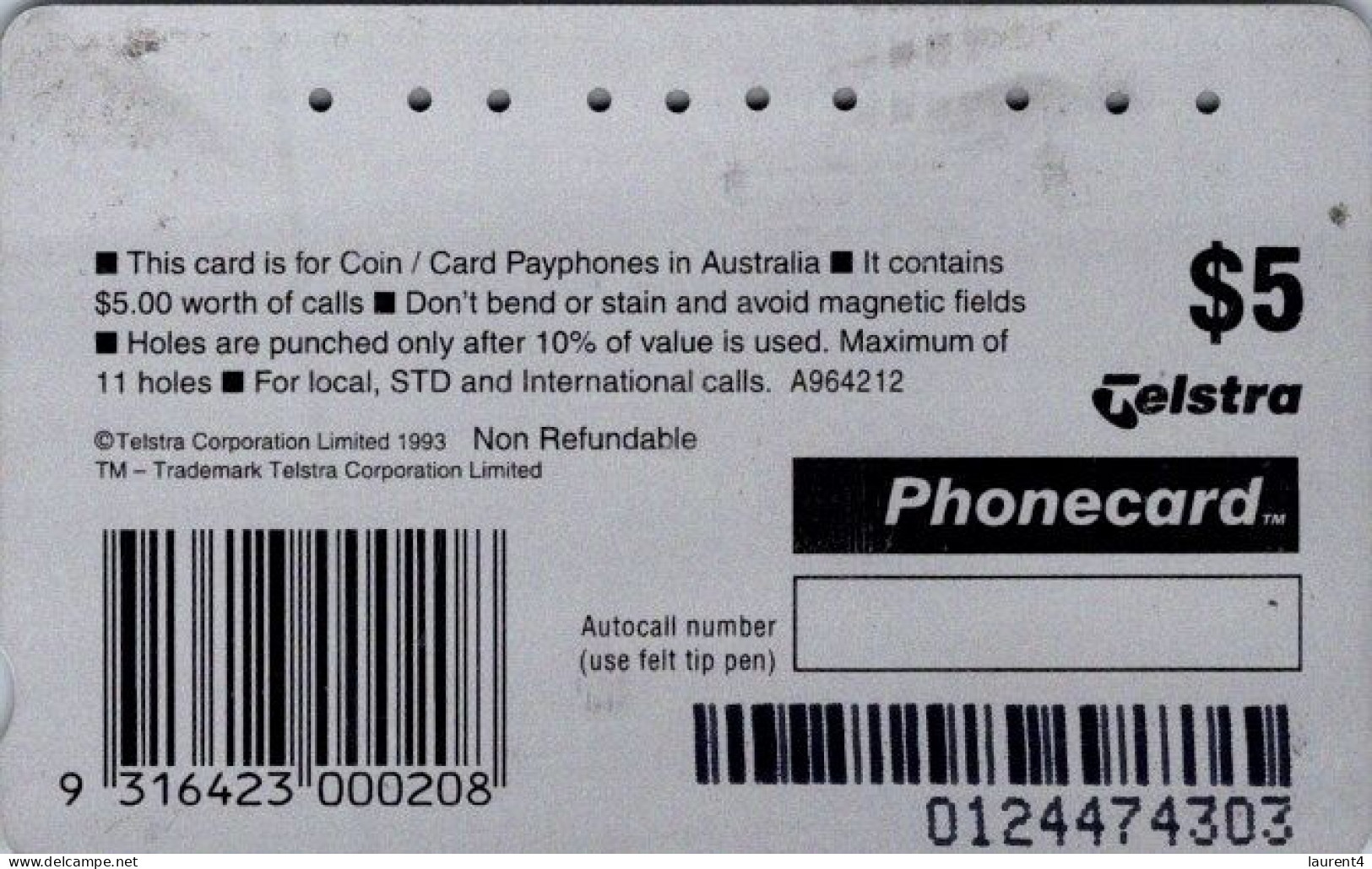 14-4-2024 - Phonecard - Australia  - (1 Phonecard) Phone-Both - Australia