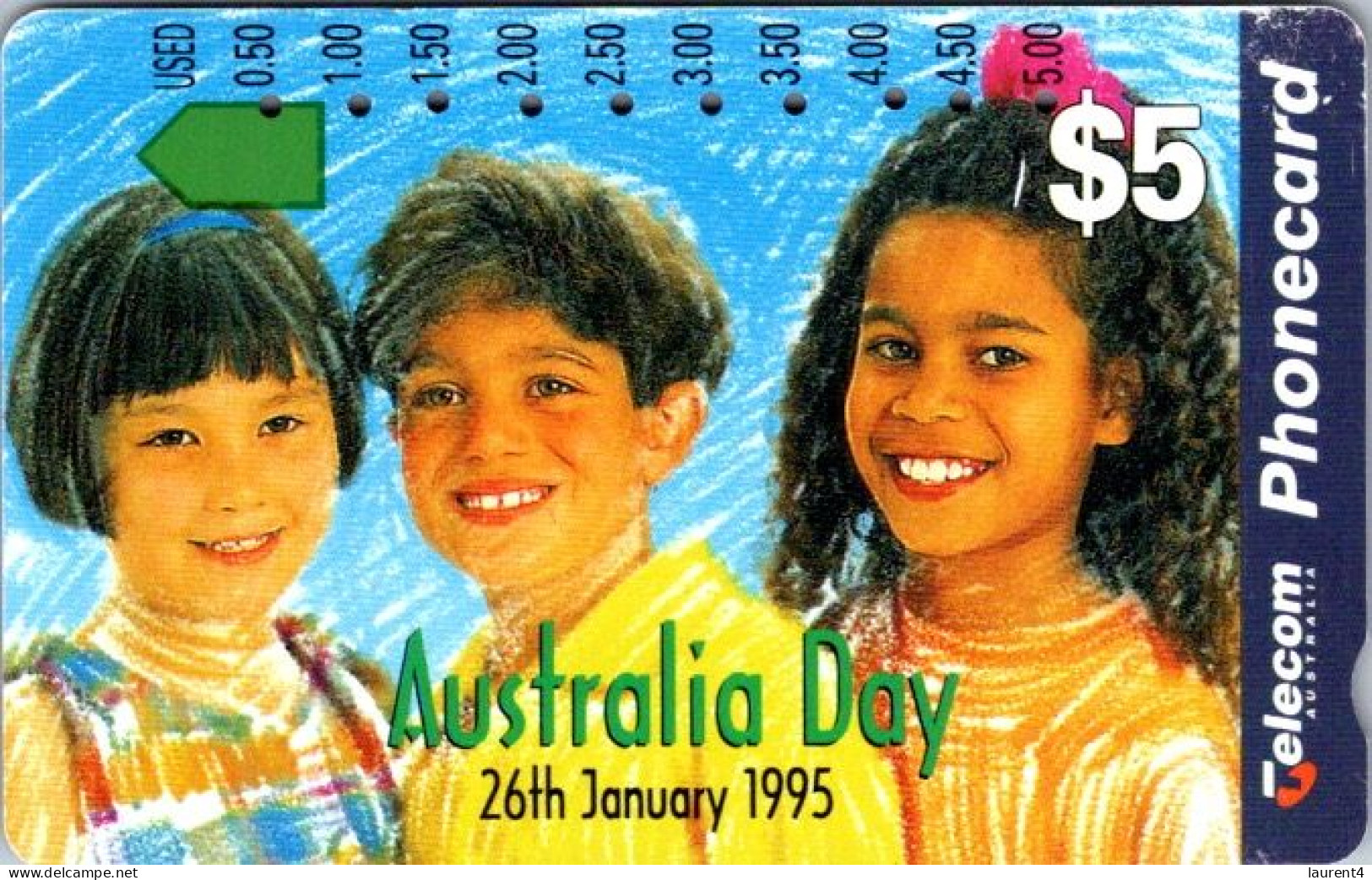 14-4-2024 - Phonecard - Australia  - (1 Phonecard) Australia Day - Australie