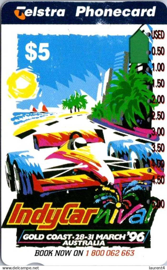 14-4-2024 - Phonecard - Australia  - (1 Phonecard) IndyCar 96 - Gold Coast - Australia