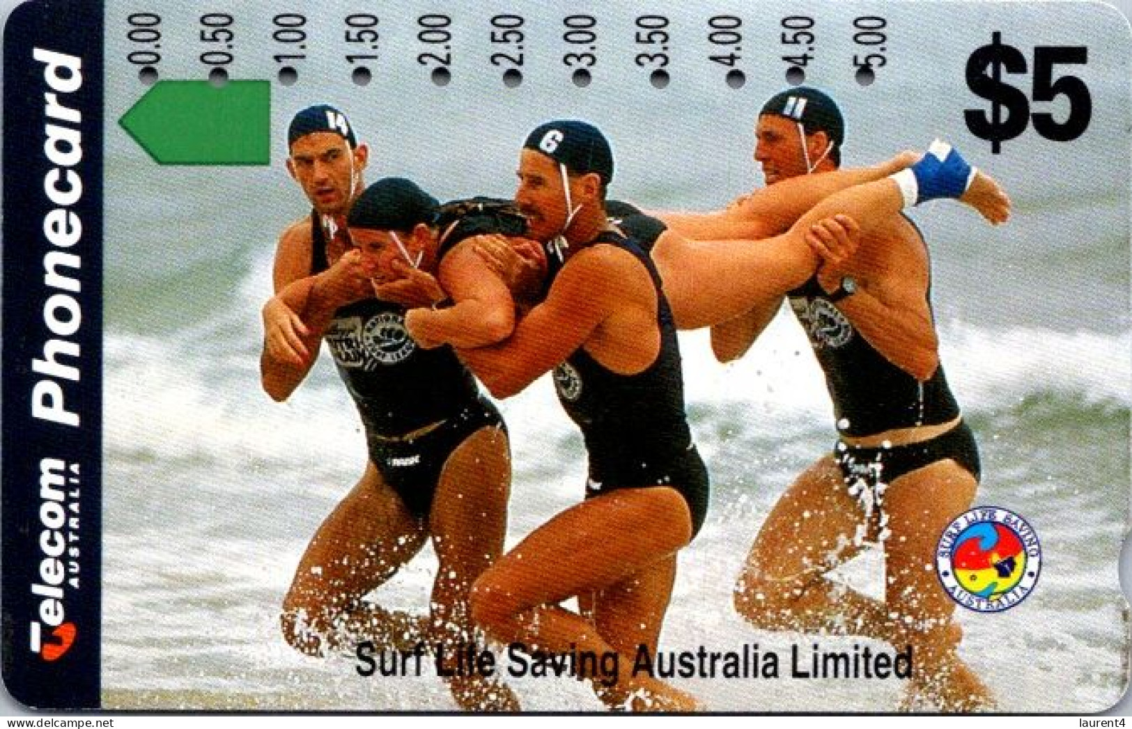 14-4-2024 - Phonecard - Australia  - (1 Phonecard) Surf Life Saving - Australie