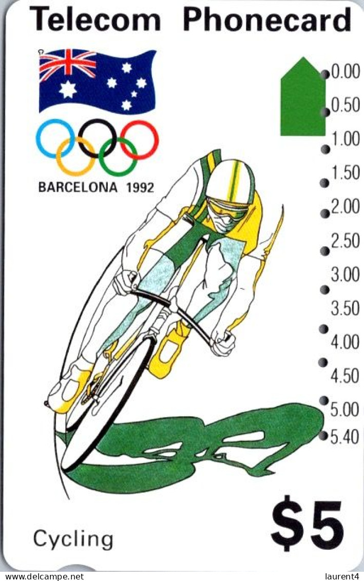 14-4-2024 - Phonecard - Australia  - (3 Phonecard)  Olympic Games (2+1) Cycling - Swimming Etc - Australien