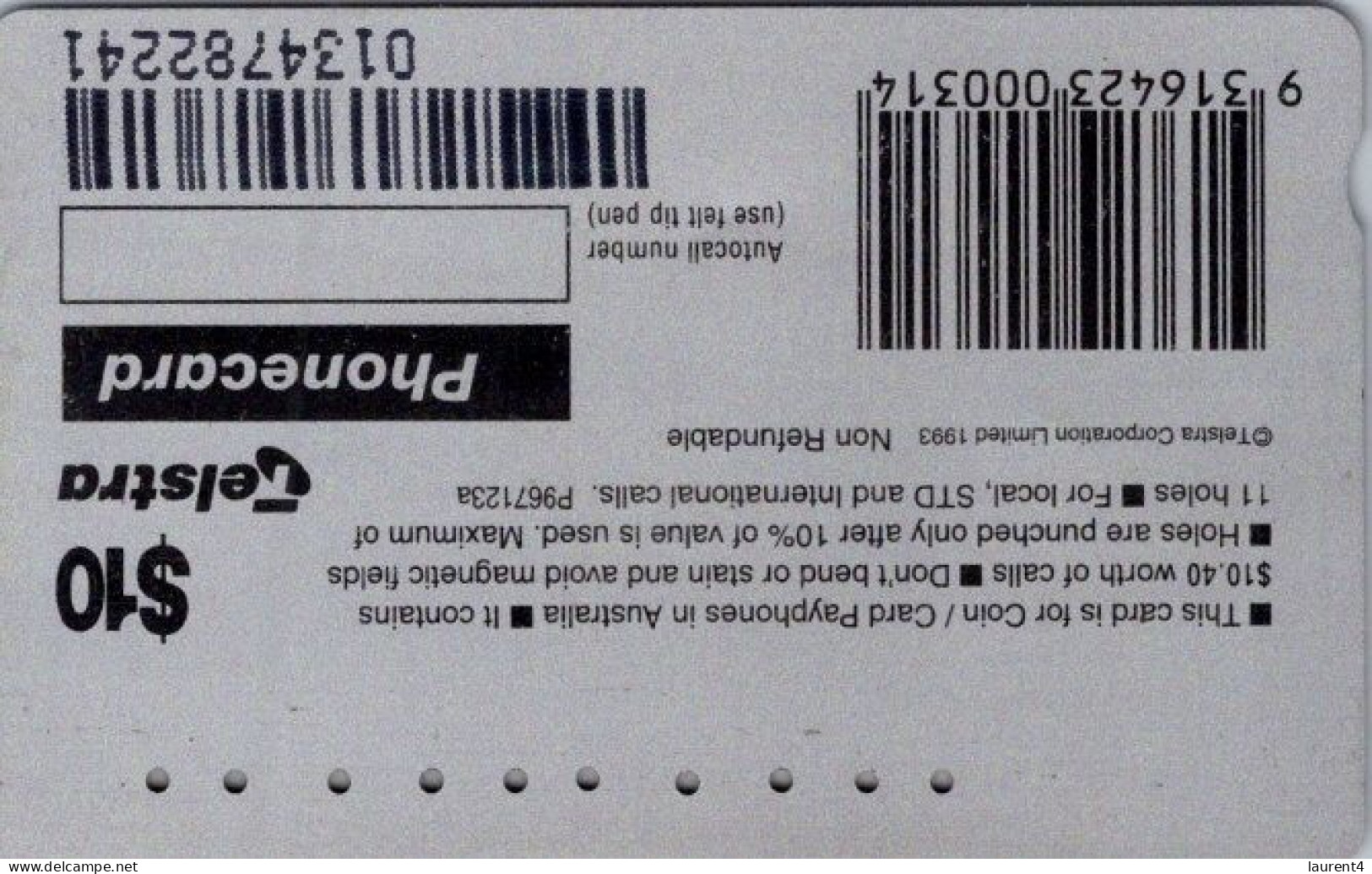 14-4-2024 - Phonecard - Australia  - (1 Phonecard) Blah Blah Blah (calling) - Australien