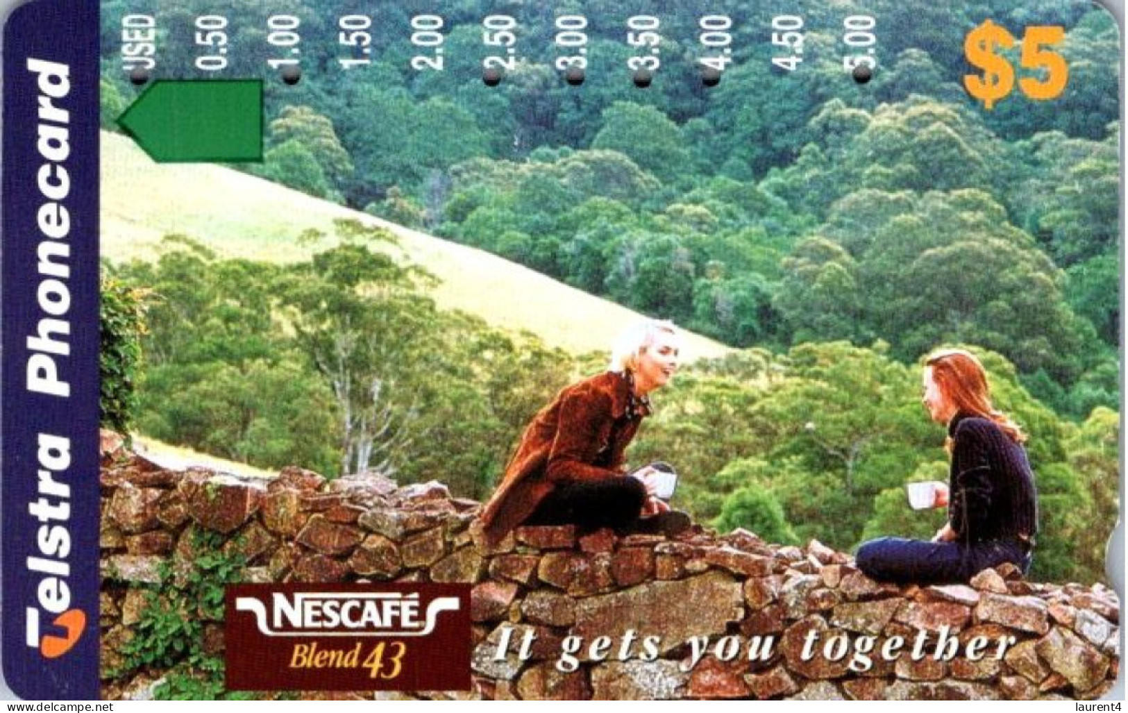 14-4-2024 - Phonecard - Australia  - (2 Phonecard) Nescafé - Australie