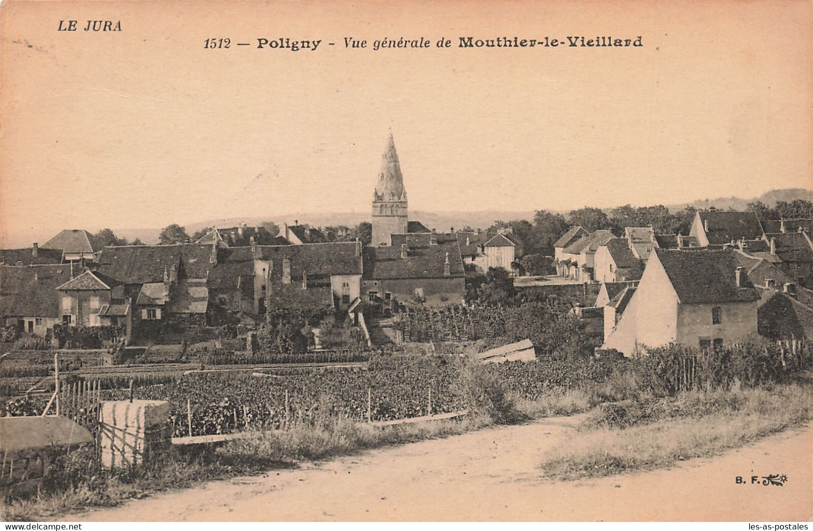 39 POLIGNY MOUTHIER LE VIEILLARD - Poligny