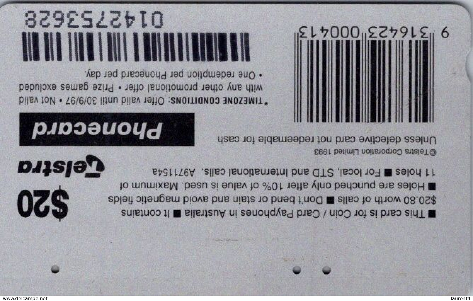 14-4-2024 - Phonecard - Australia  - (2 Phonecard) TimeZone - Australie