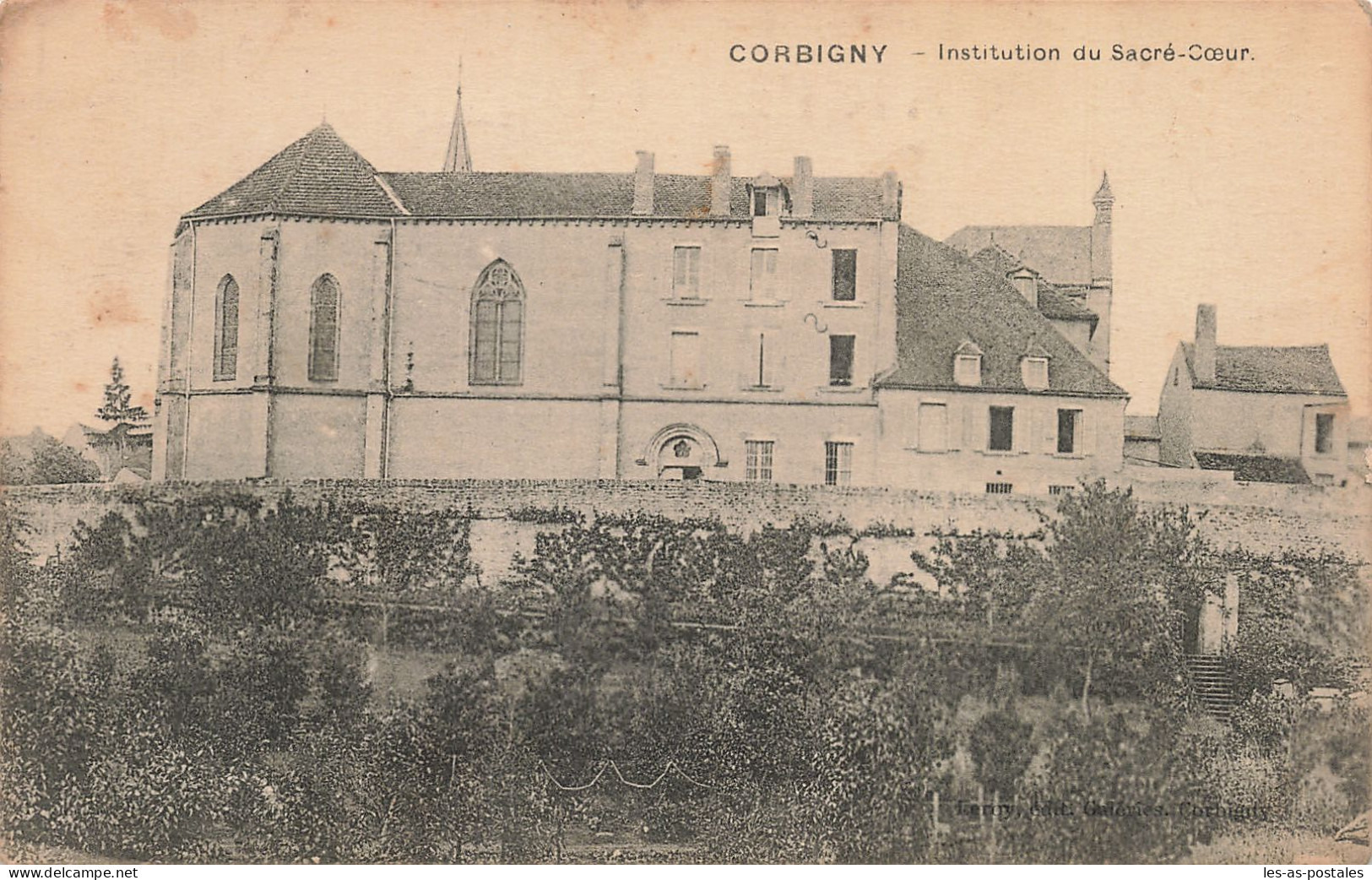 58 CORBIGNY INSTITUTION DU SACRE CŒUR - Corbigny