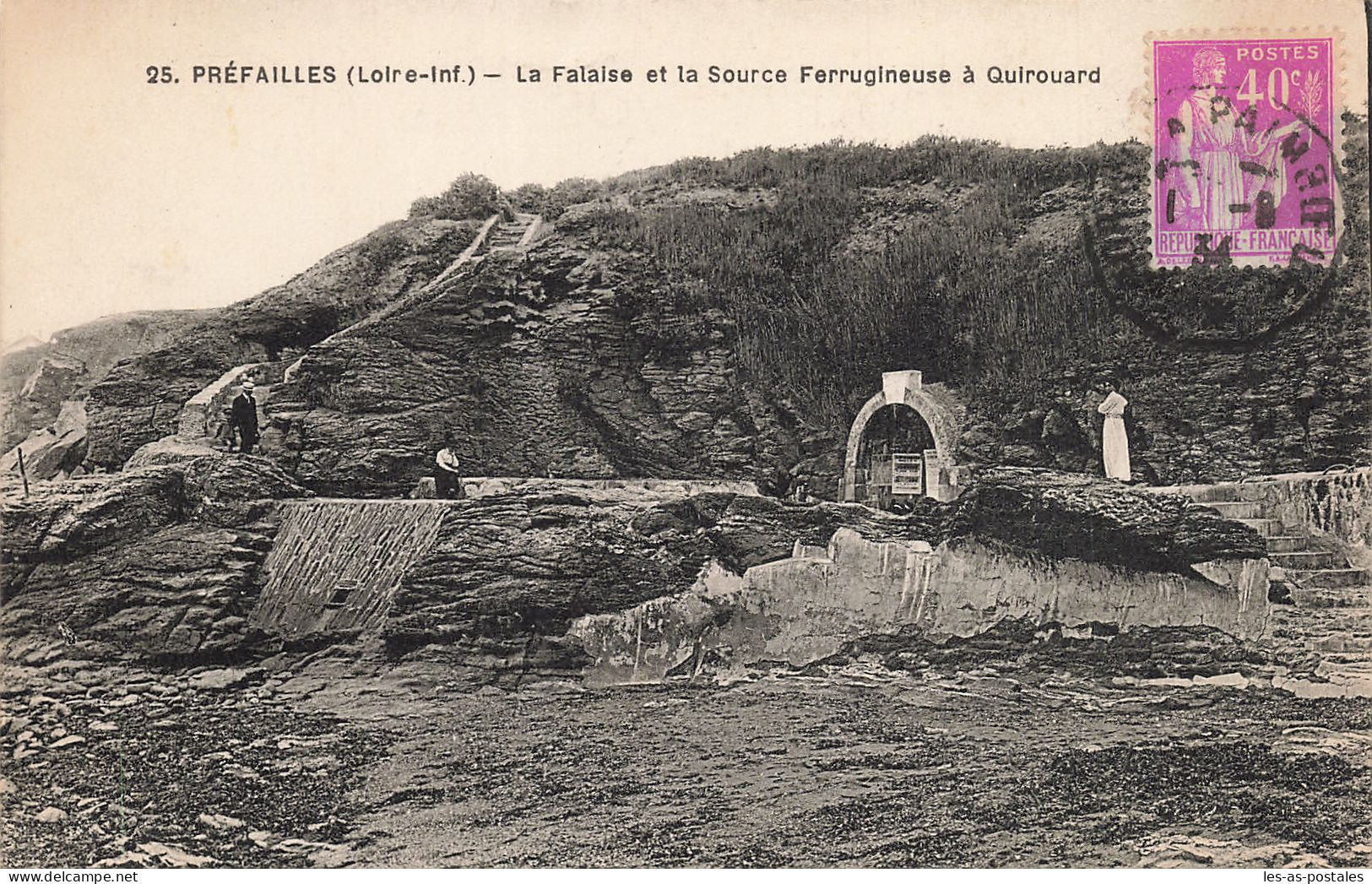 44 PREFAILLES LA FALAISE ET LA SOURCE - Préfailles