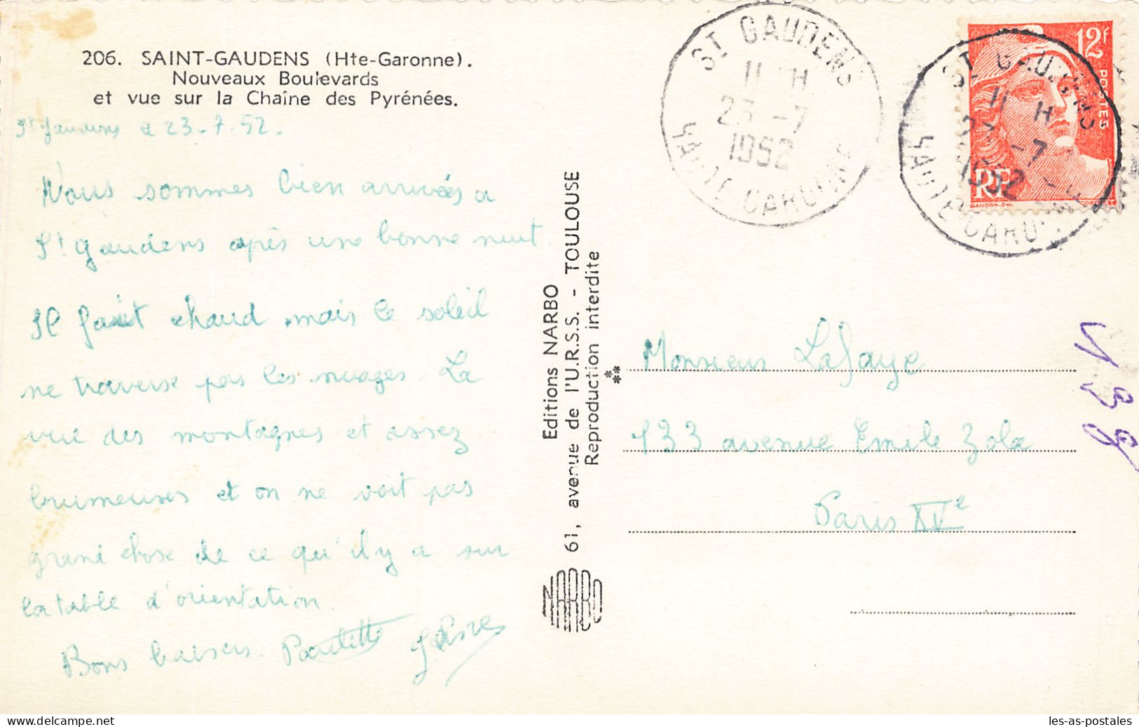 31 SAINT GAUDENS NOUVEAUX BOULEVARDS - Saint Gaudens