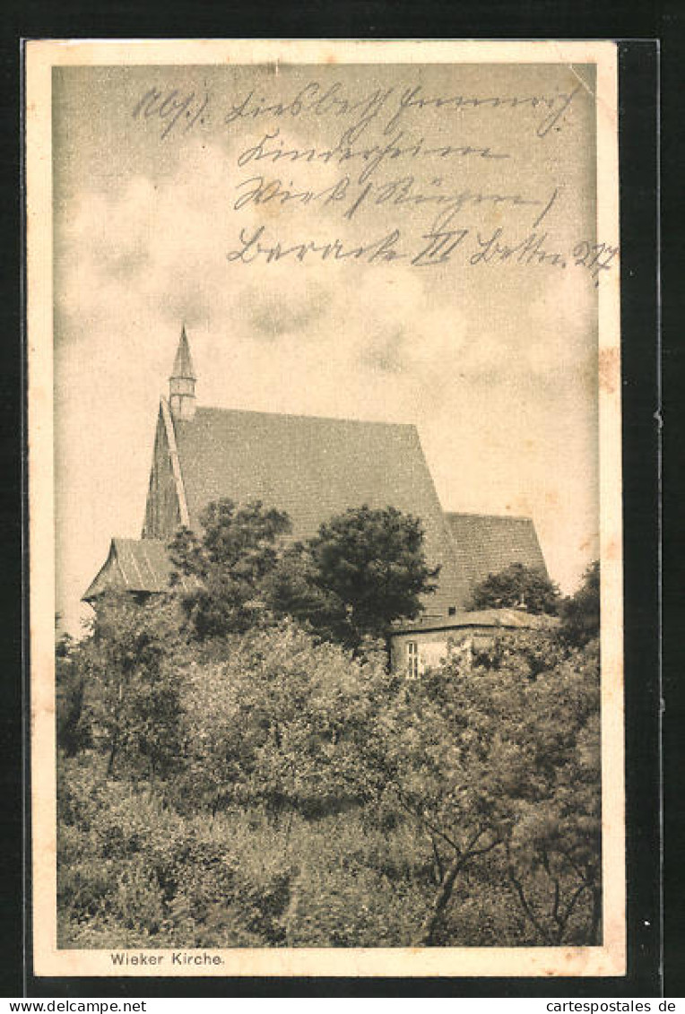 AK Wiek /Rügen, Wieker Kirche  - Ruegen