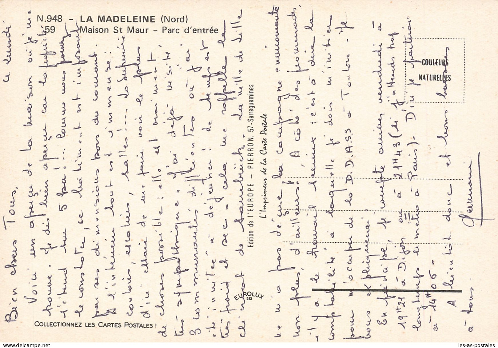 59 LA MADELEINE MAISON SAINT MAUR - La Madeleine
