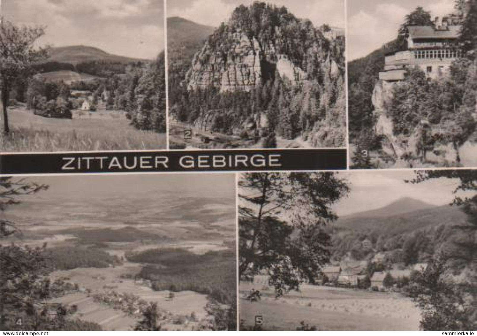 5777 - Oybin - Luftkurort Lückendorf - Blick Zum Hochwald - HO-Gaststätte Berg - Oybin