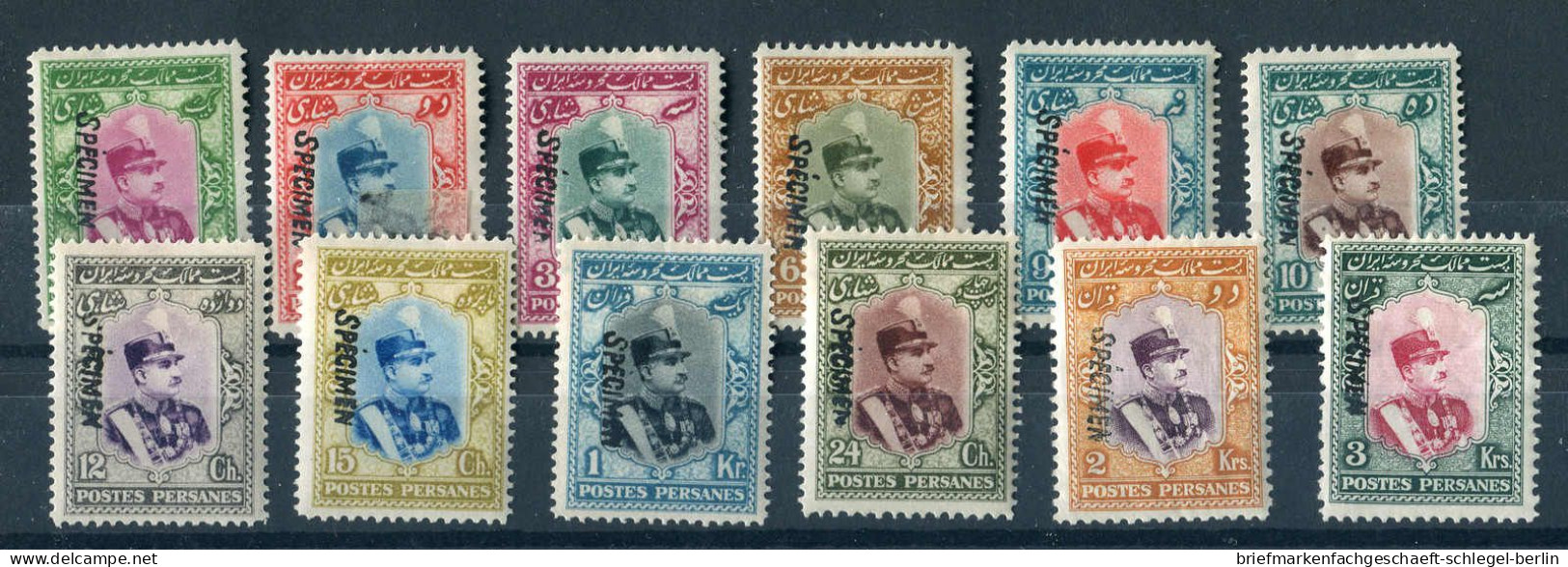 Iran, 1929, 581-96 Spec., Ungebraucht - Irán