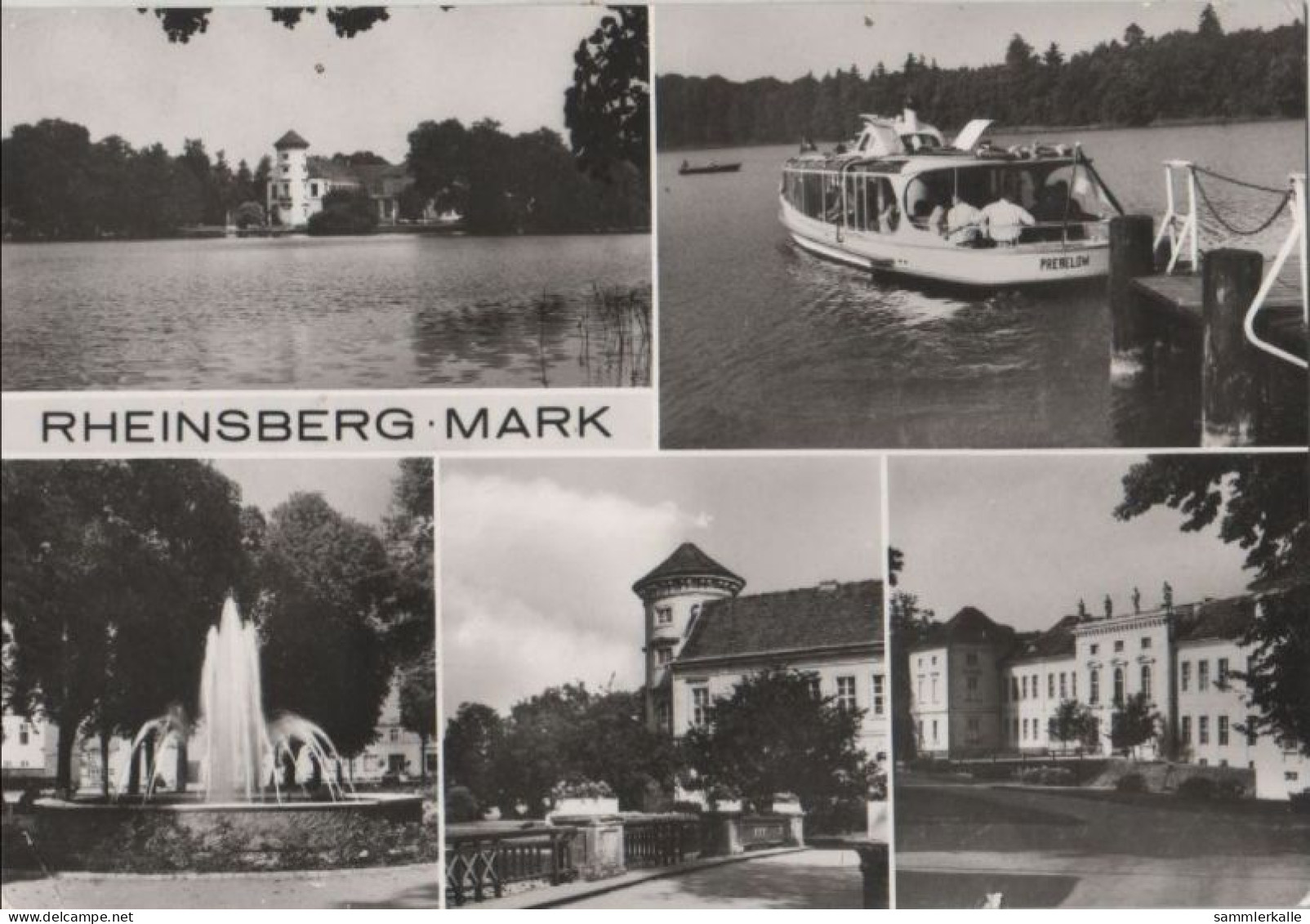 77556 - Rheinsberg - Mit 5 Bildern - 1986 - Rheinsberg