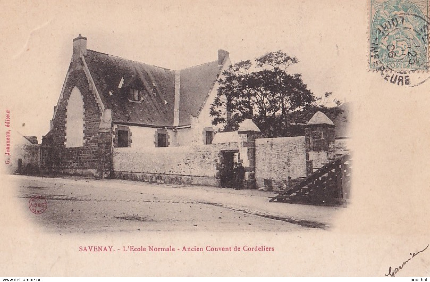 A18-44) SAVENAY - ECOLE  NORMALE - ANCIEN  COUVENT DE CORDELIERS - EN  1906   - Savenay