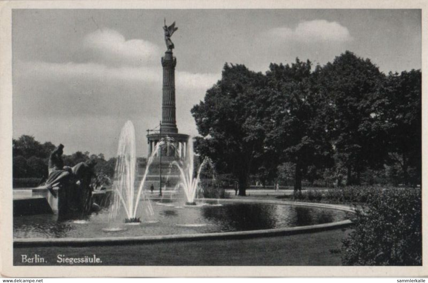 60593 - Berlin-Tiergarten, Siegessäule - Ca. 1955 - Tiergarten