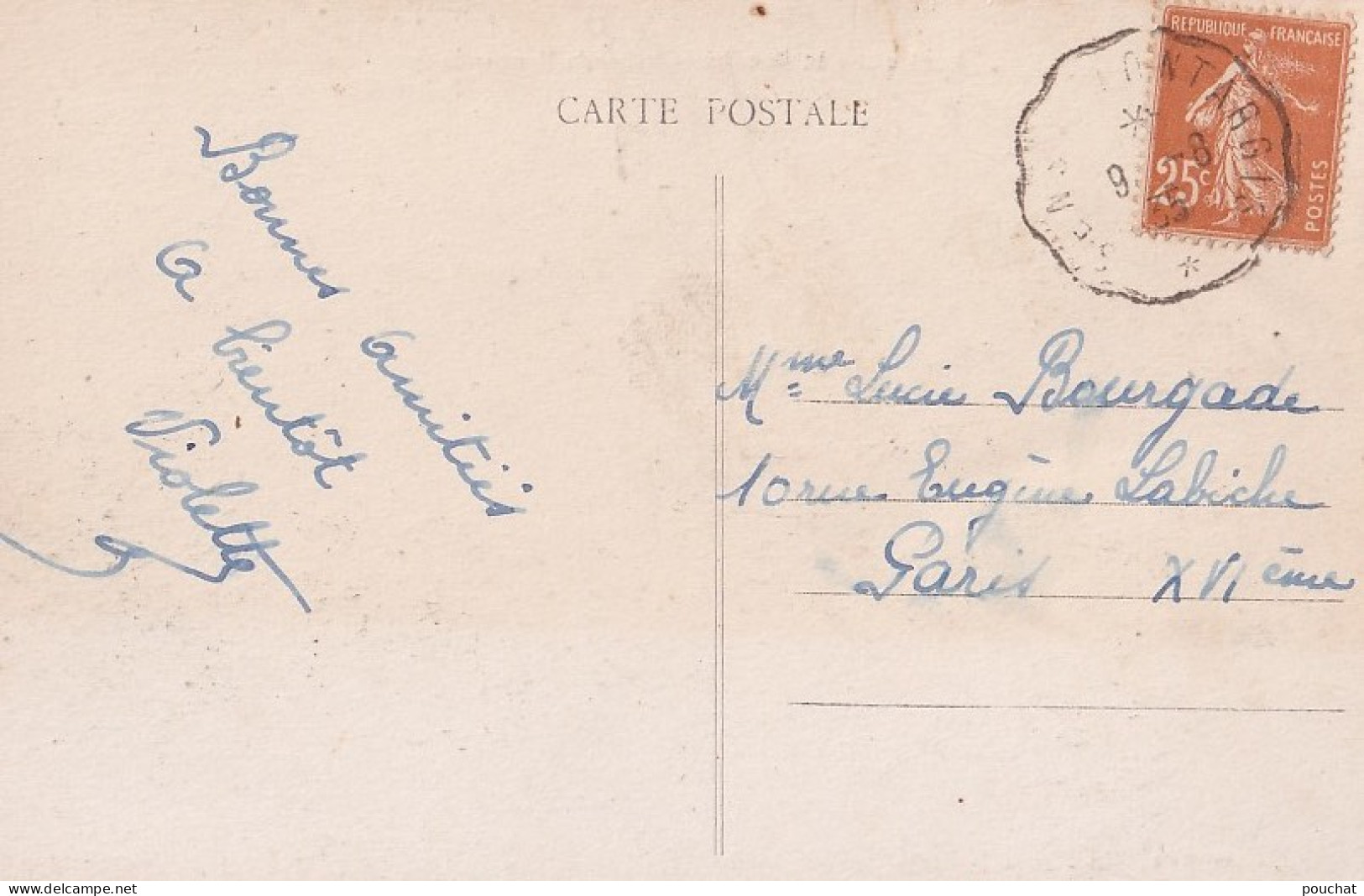B14-89) EGRISELLES LE BOCAGE - YONNE - VALLEE  DU MONTGEVRIN - EN  1935 - ( 2 SCANS ) - Egriselles Le Bocage