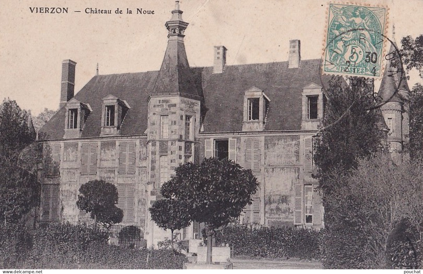 B21-18) VIERZON -  CHATEAU DE LA NOUE - EN  1906 - Vierzon