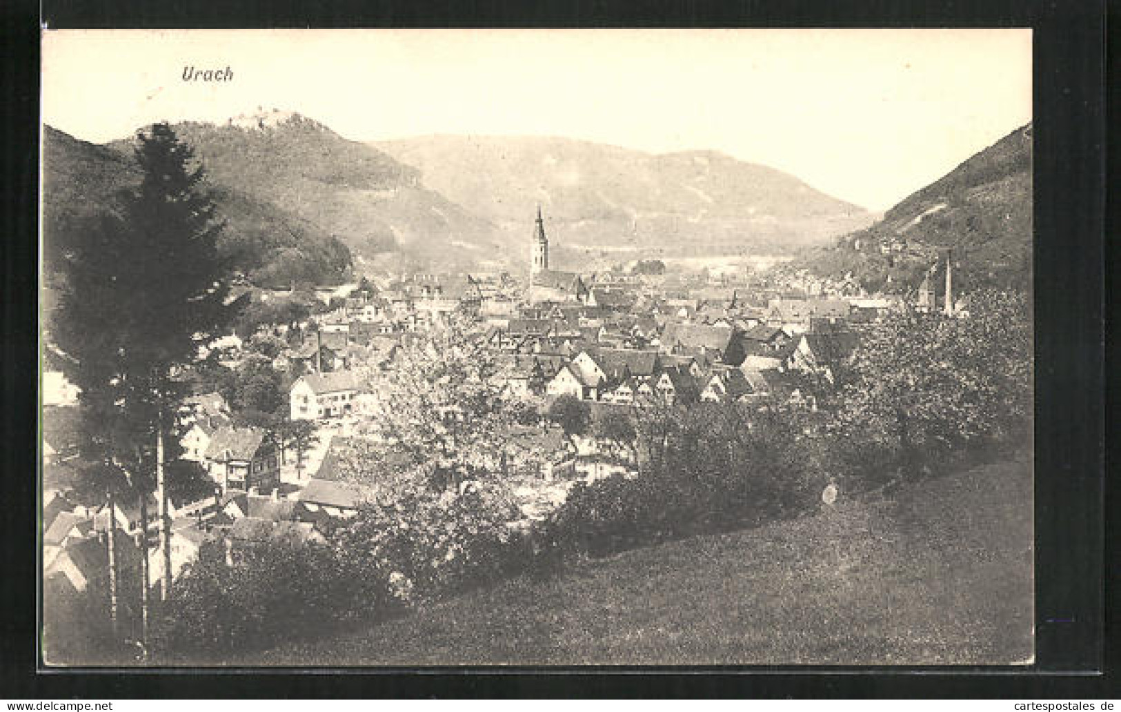 AK Urach, Teilansicht  - Bad Urach