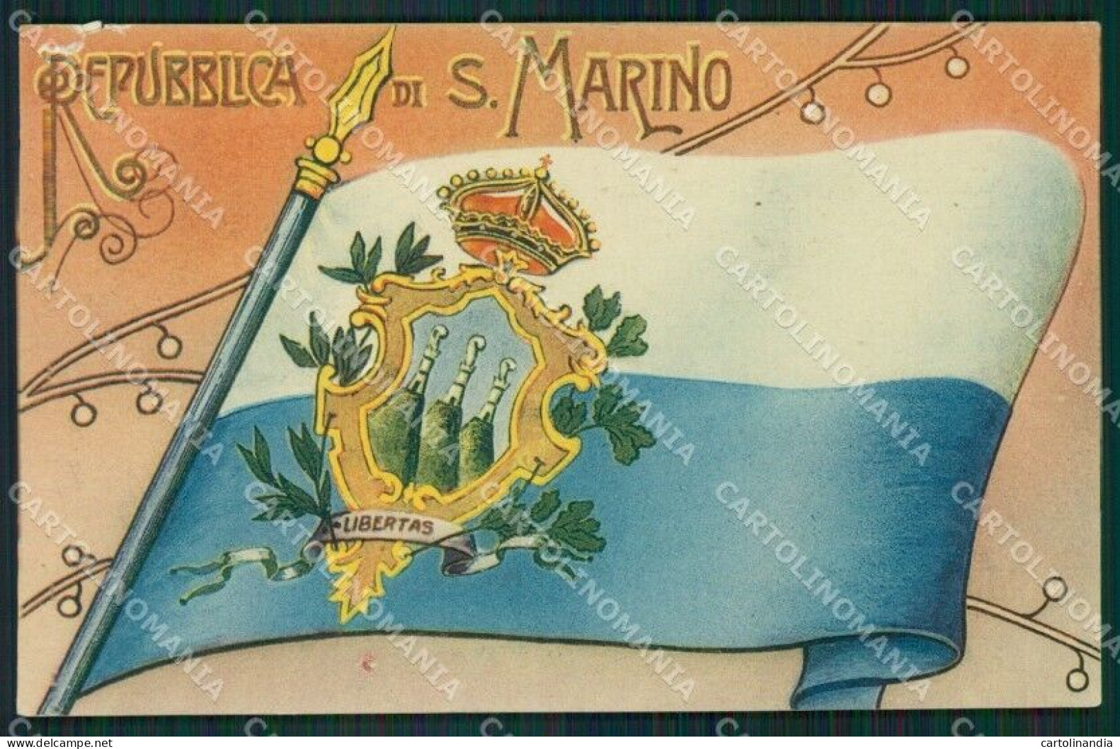 San Marino STRAPPINO Cartolina MQ5646 - Saint-Marin