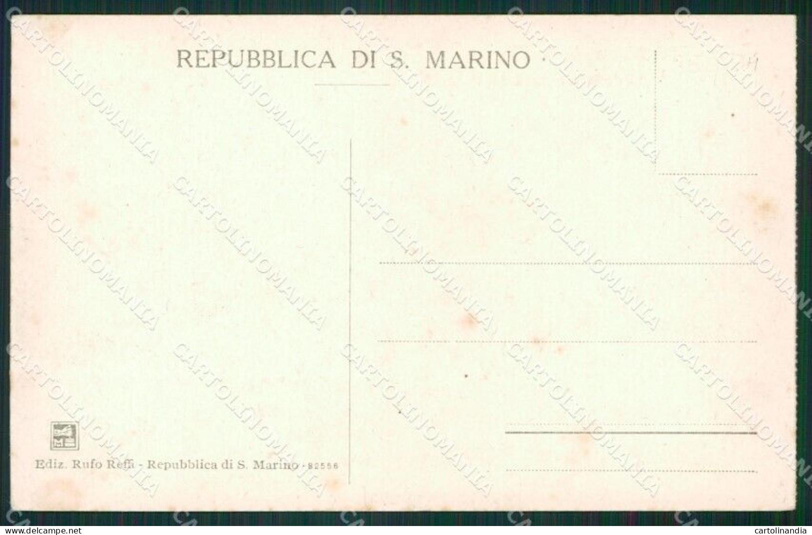 San Marino PIEGHINE Cartolina MQ5465 - Saint-Marin
