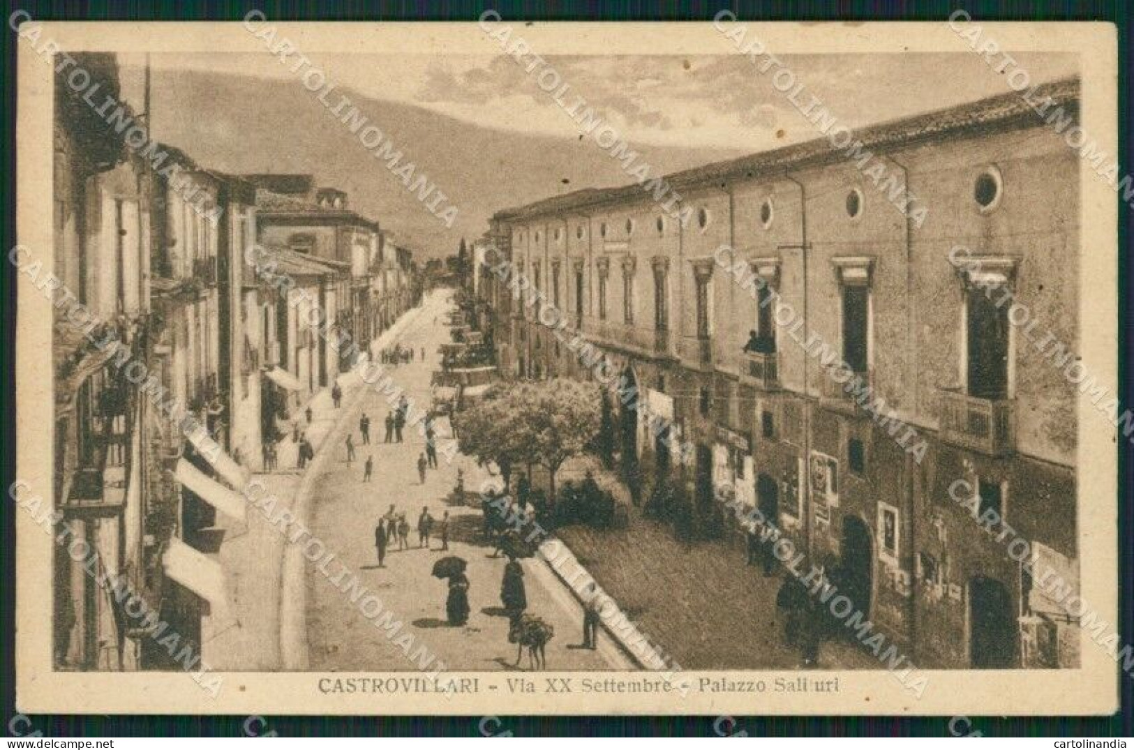 Cosenza Castrovillari ABRASA Cartolina QZ3924 - Cosenza