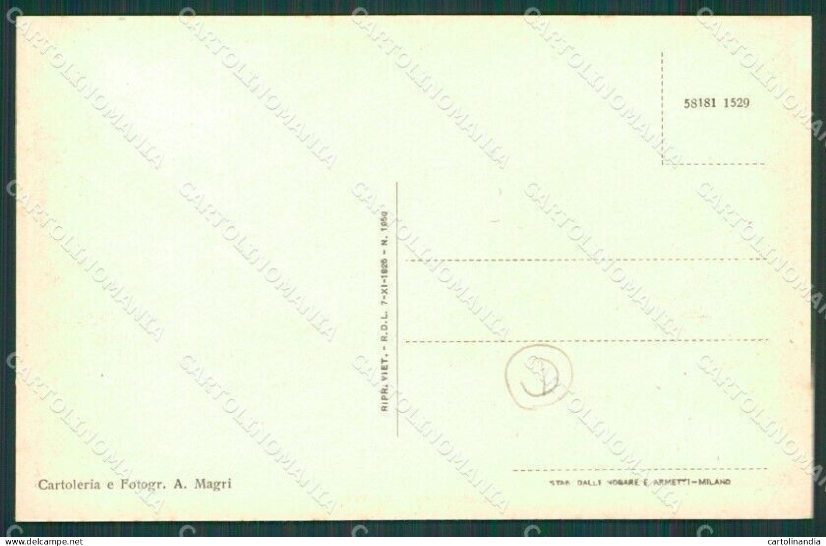 Ferrara Cento Casumaro Cartolina QZ4525 - Ferrara