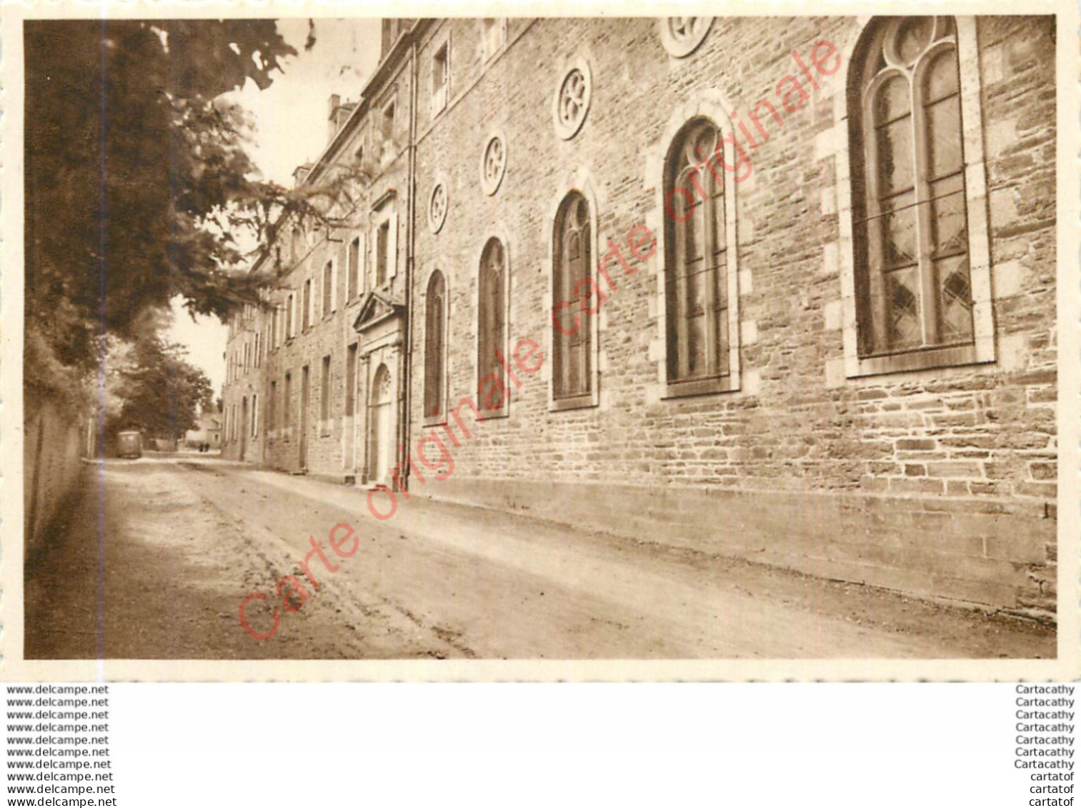 22.  GOUAREC . Monastère Des Augustins .  La Façade . - Gouarec