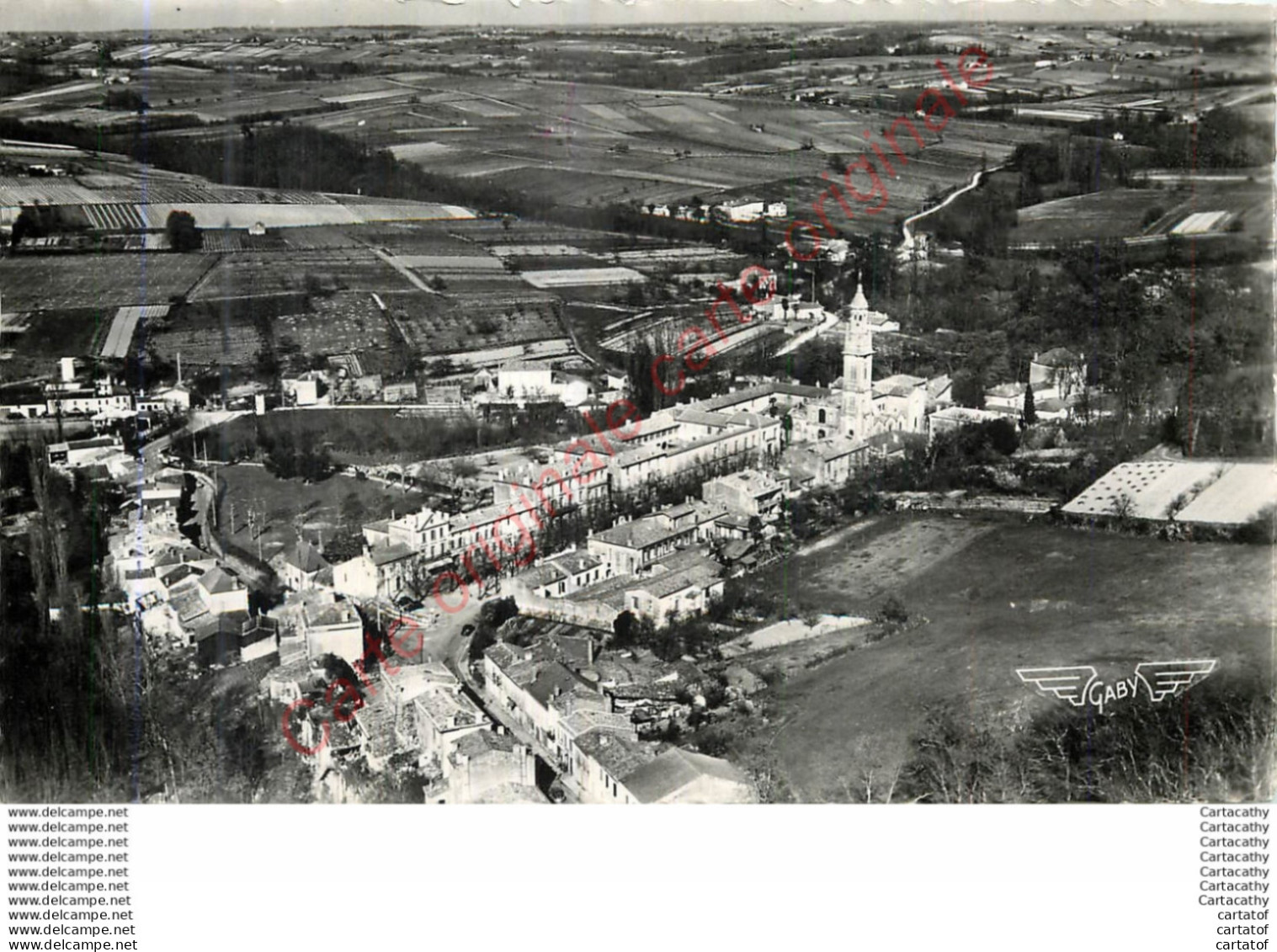 33.  VERDELAIS . Vue Générale .  LA FRANCE VUE DU CIEL . - Verdelais