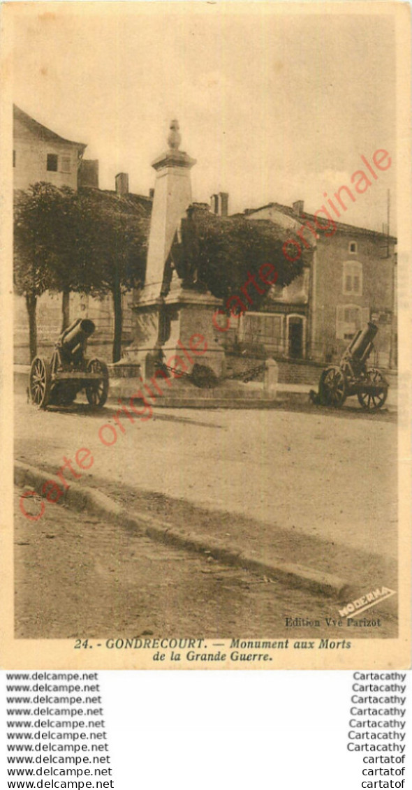 55.  GONDRECOURT .  Monument Aux Morts De La Grande Guerre . - Gondrecourt Le Chateau