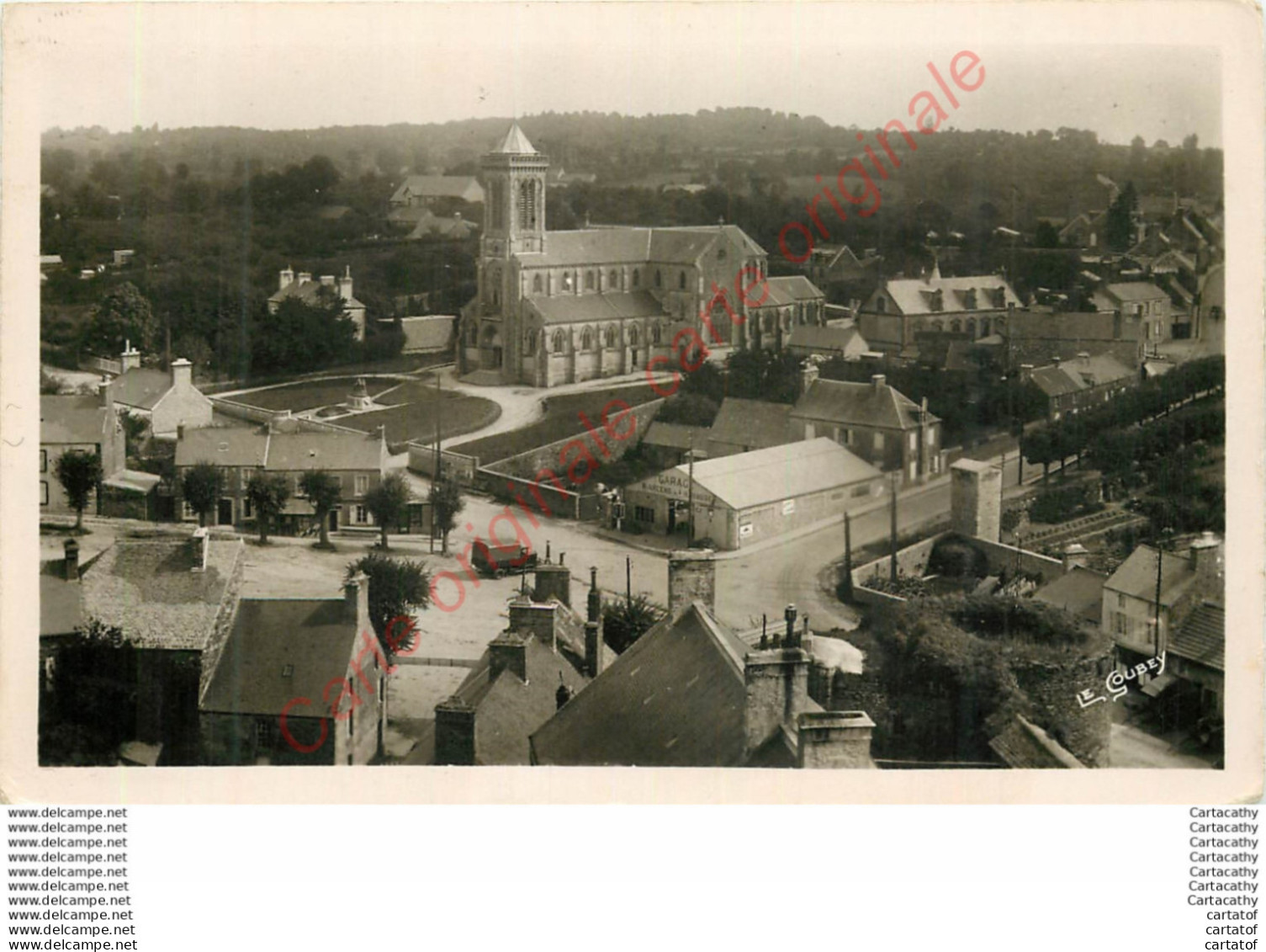 50.  BRICQUEBEC .  Vue Générale Sur La Nouvelle église . - Bricquebec