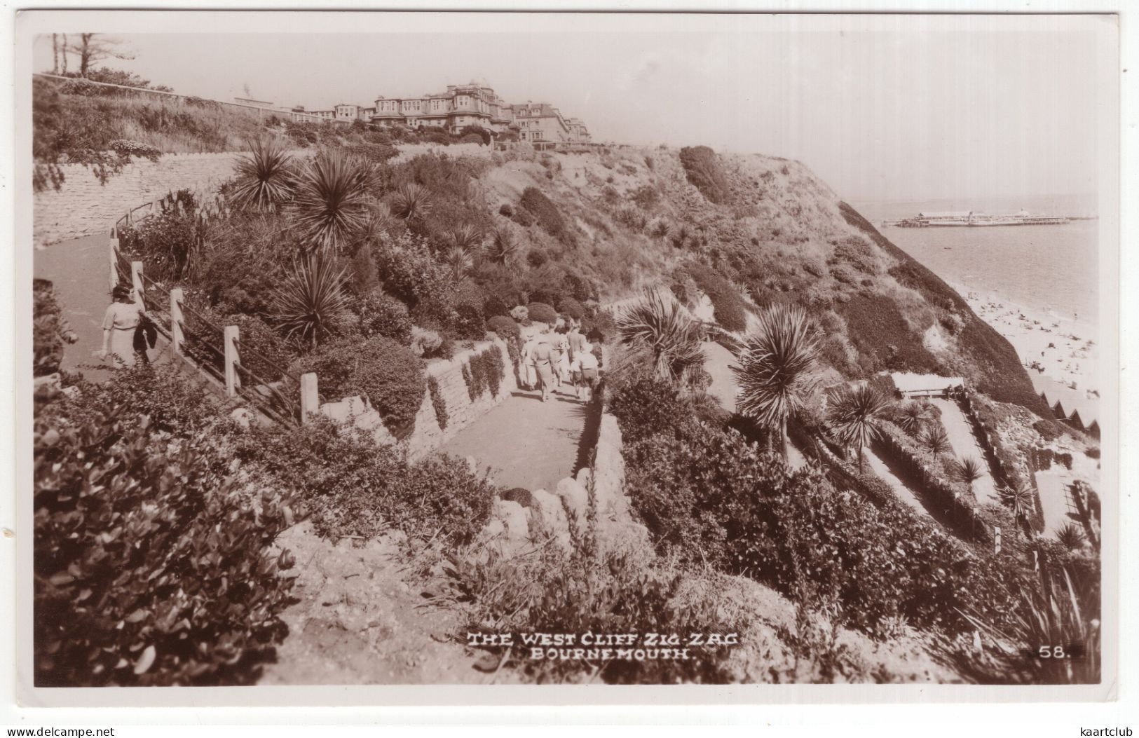 The West Cliff Zig-Zag - Bournemouth - (England, U.K.) - Bournemouth (tot 1972)