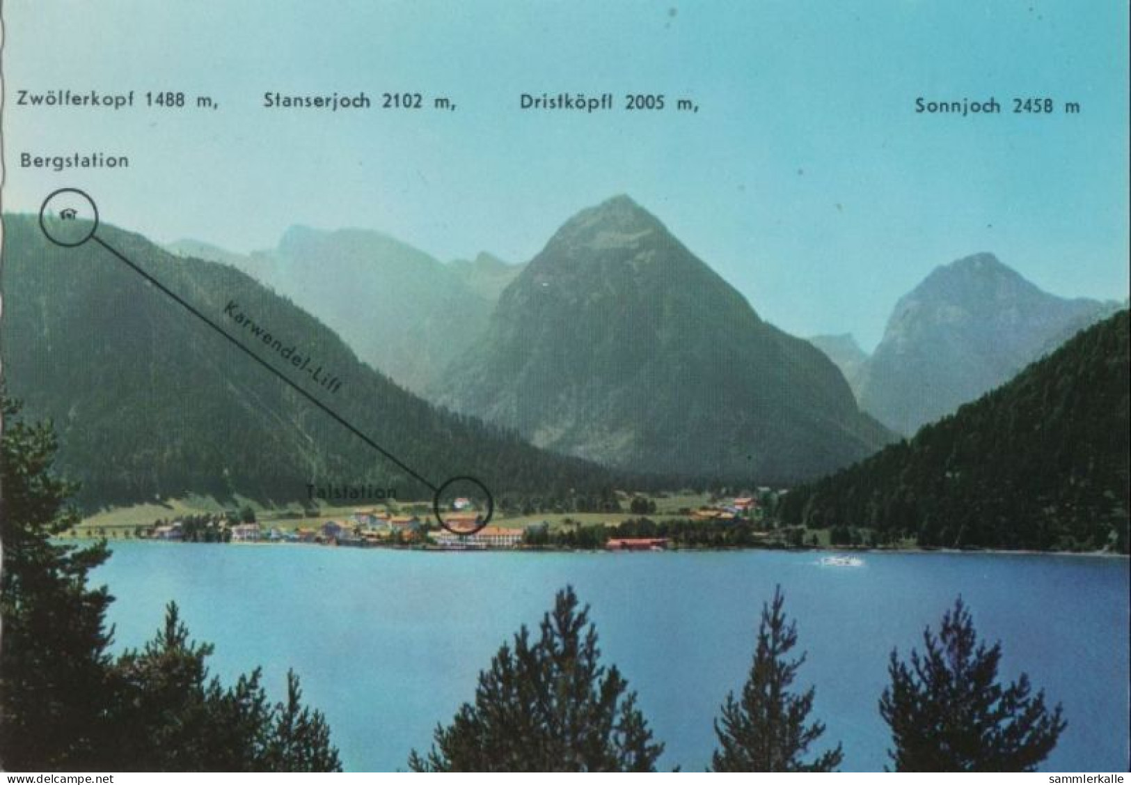 66143 - Österreich - Achensee - Mit Pertisau Und Karwendelgebirge - Ca. 1980 - Achenseeorte