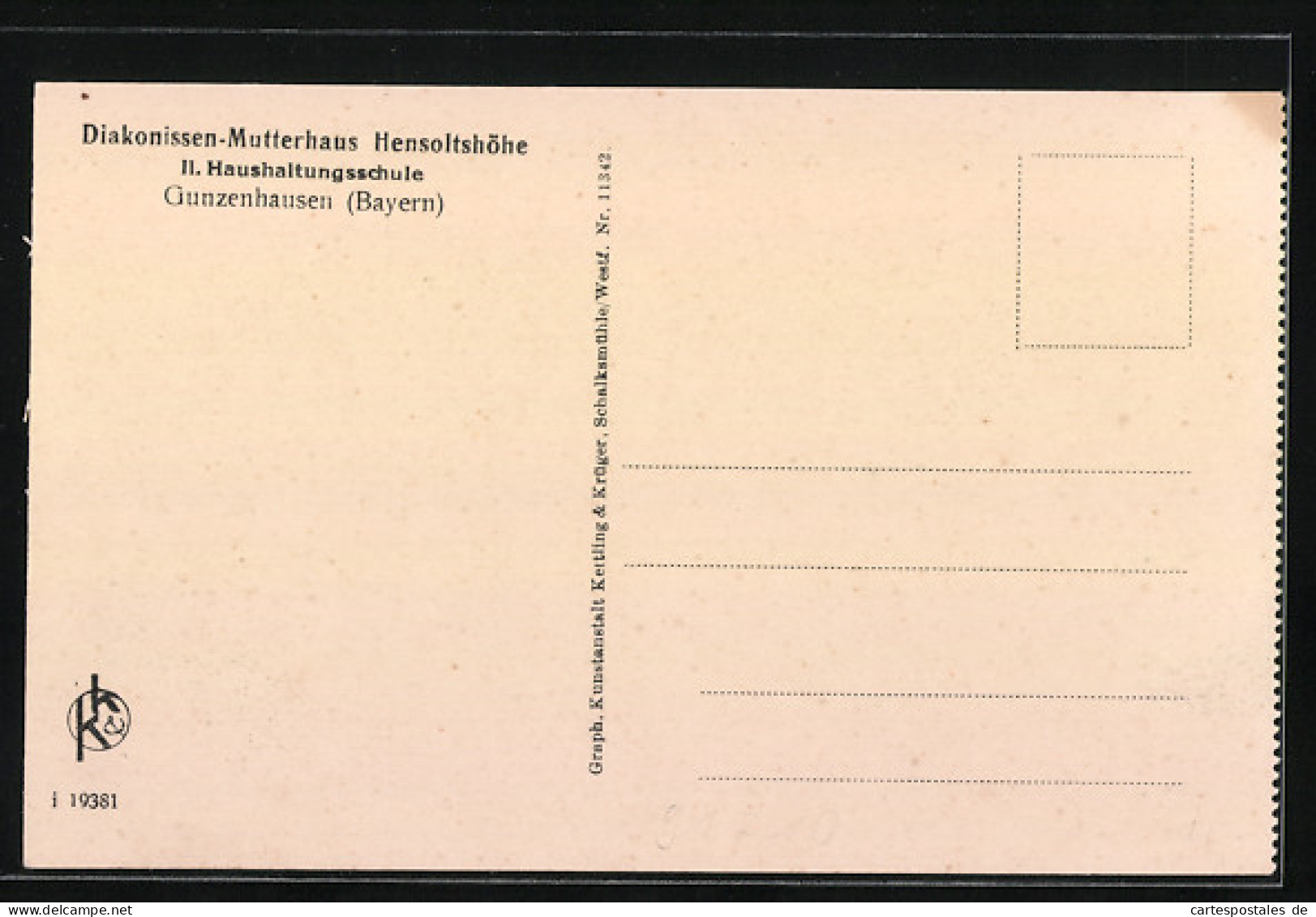 AK Gunzenhausen (Bayern), Diakonissen-Mutterhaus Hensoltshöhe, II. Haushaltungsschule, Die Schülerinnen  - Gunzenhausen