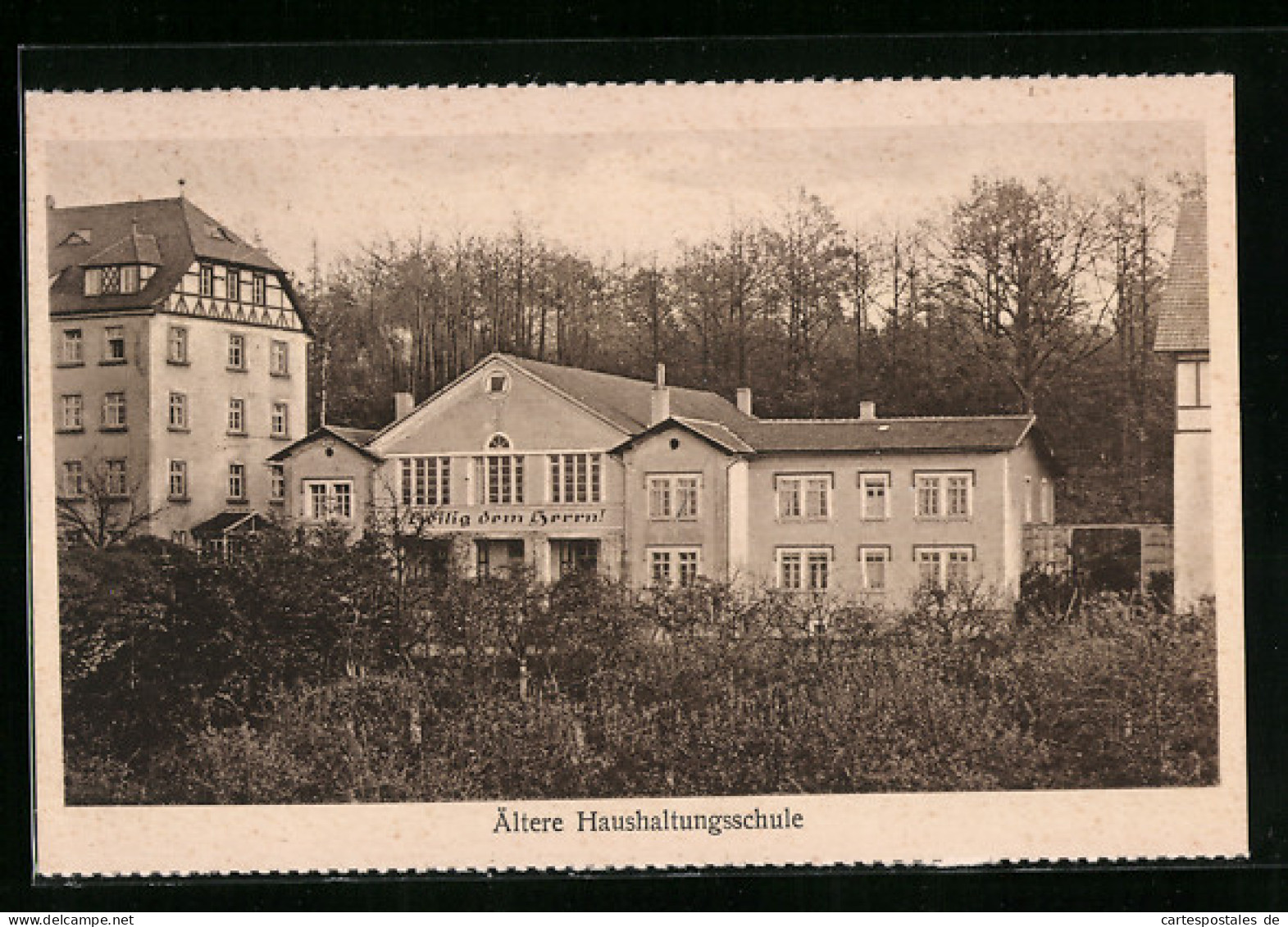 AK Gunzenhausen (Bayern), Diakonissen-Mutterhaus Hensoltshöhe, II. Haushaltungsschule, Ältere Haushaltungsschule  - Gunzenhausen