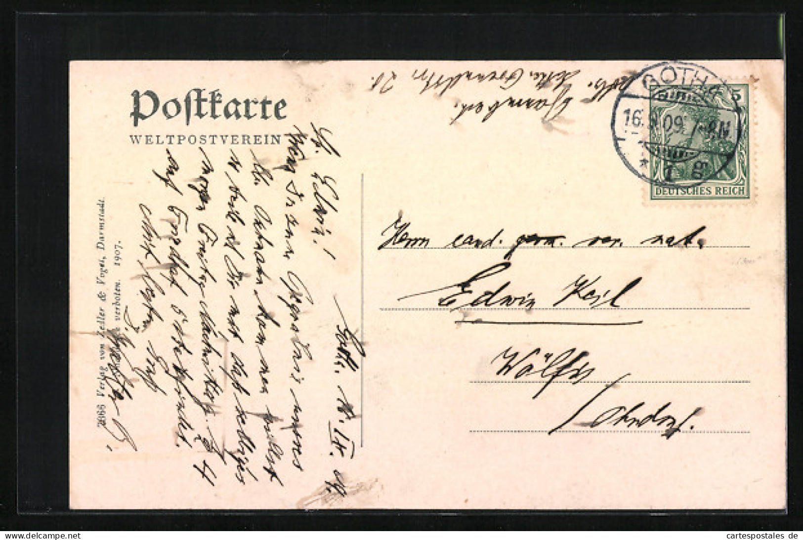 AK Gotha, Kaiserliches Postamt  - Gotha