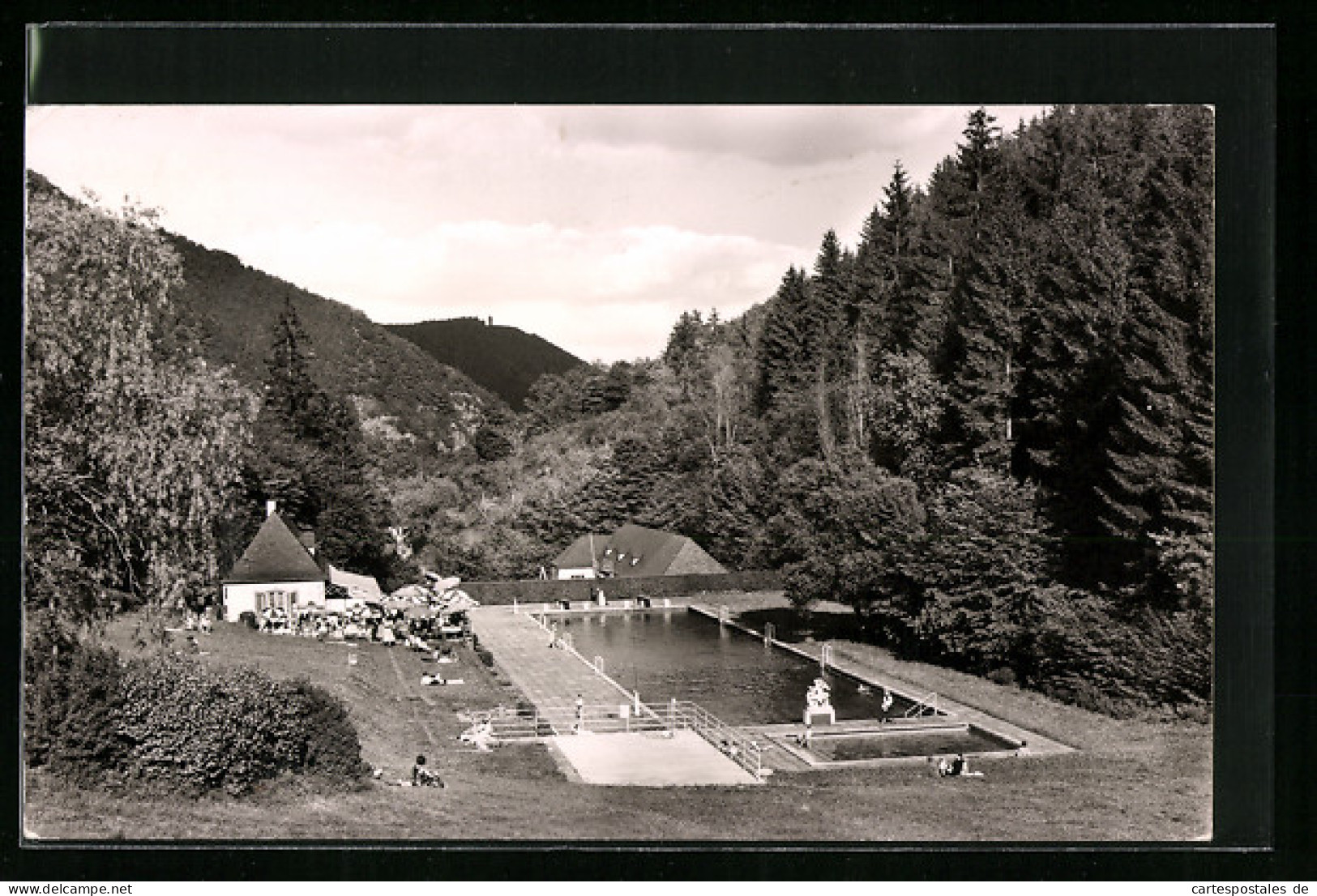 AK Bad Bertrich, Dianabad Aus Der Vogelschau  - Bad Bertrich